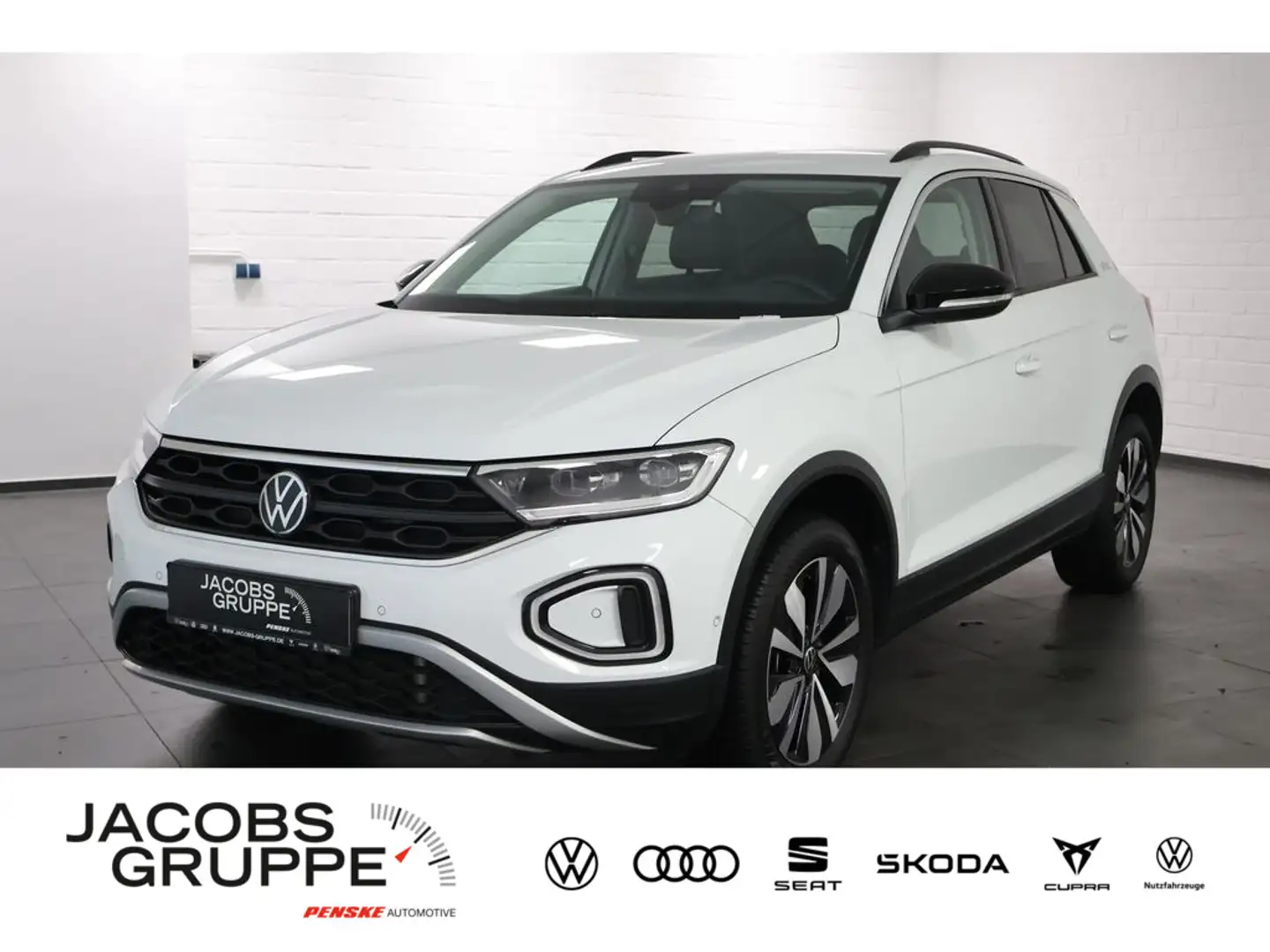 Volkswagen T-Roc 1.5 TSI Goal Navi,LED,PDC,ACC Weiß - 1