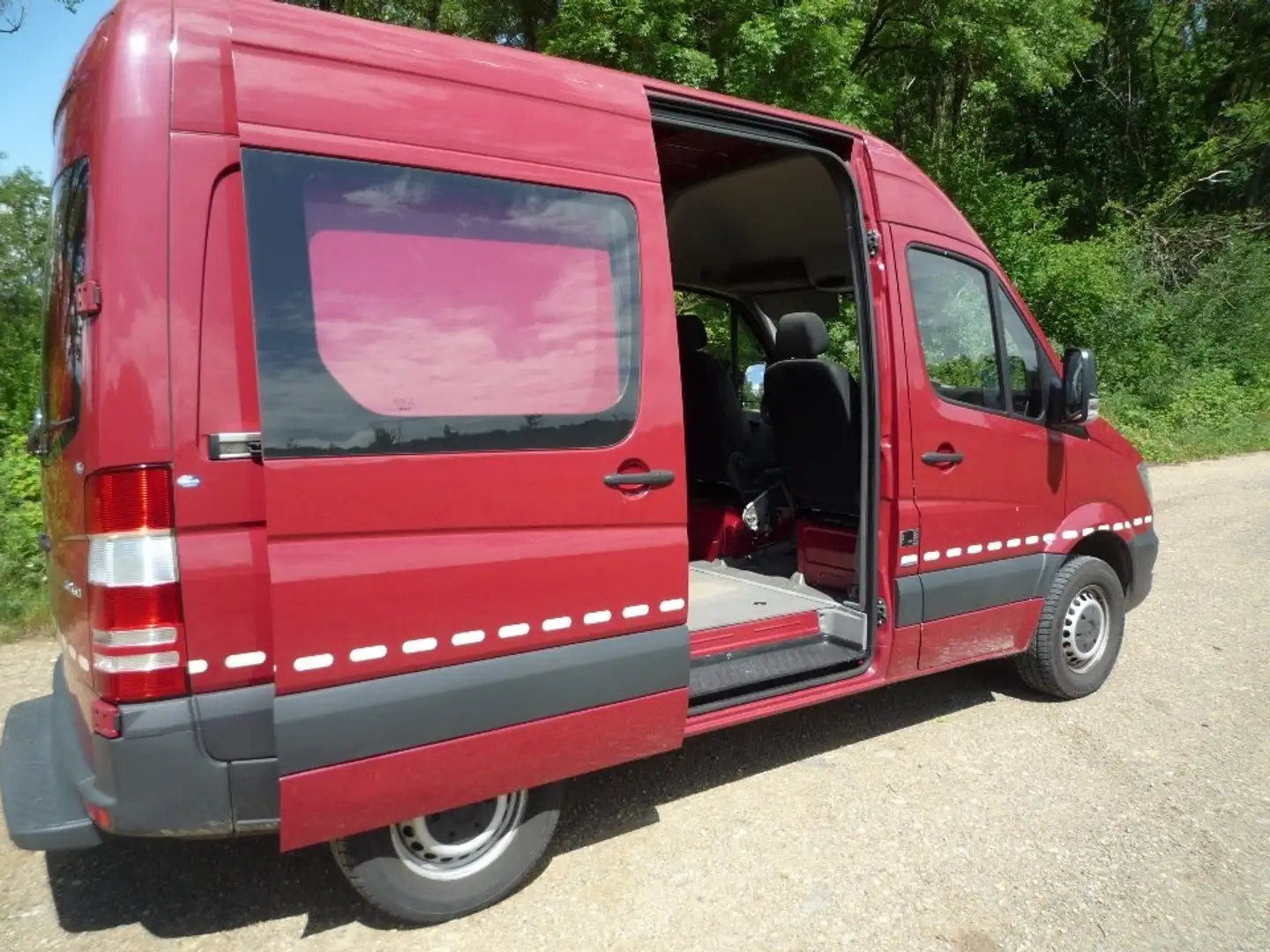 Mercedes-Benz Sprinter SPRINTER CHASSIS DBLE CAB 210 CDI 32 4X2 3.0T Rouge - 2