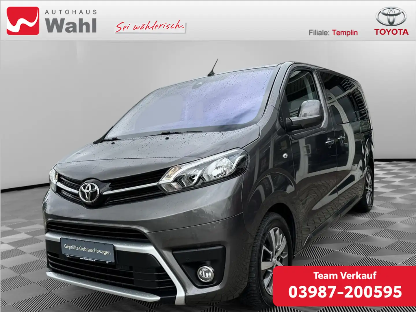 Toyota Proace Verso 2.0 L1 Team Deutschland ACC LED Gri - 1