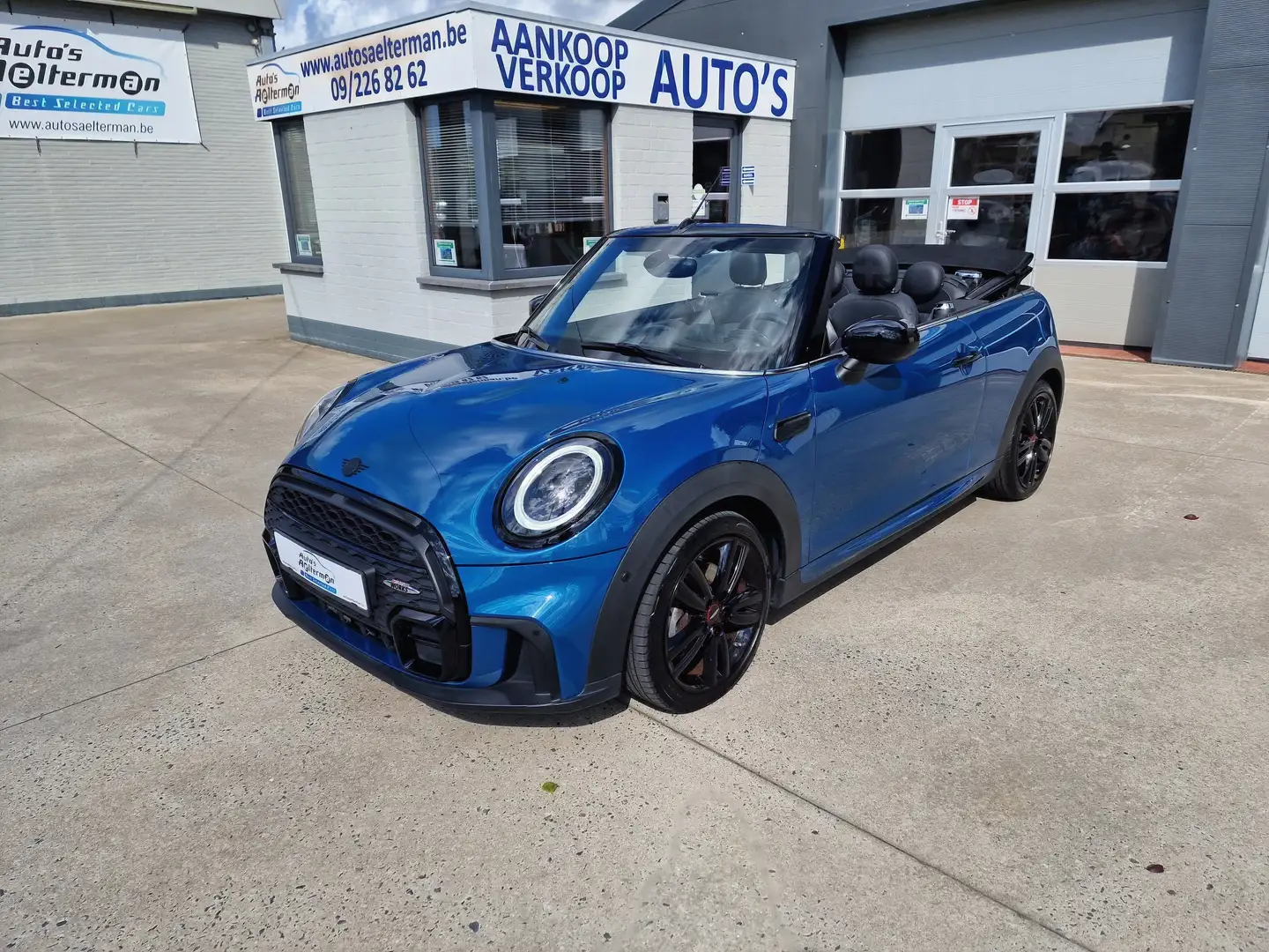 MINI Cooper Cabrio Mini Cooper Cabrio AUTOMAAT * JCW PACK * LED * ... Bleu - 2