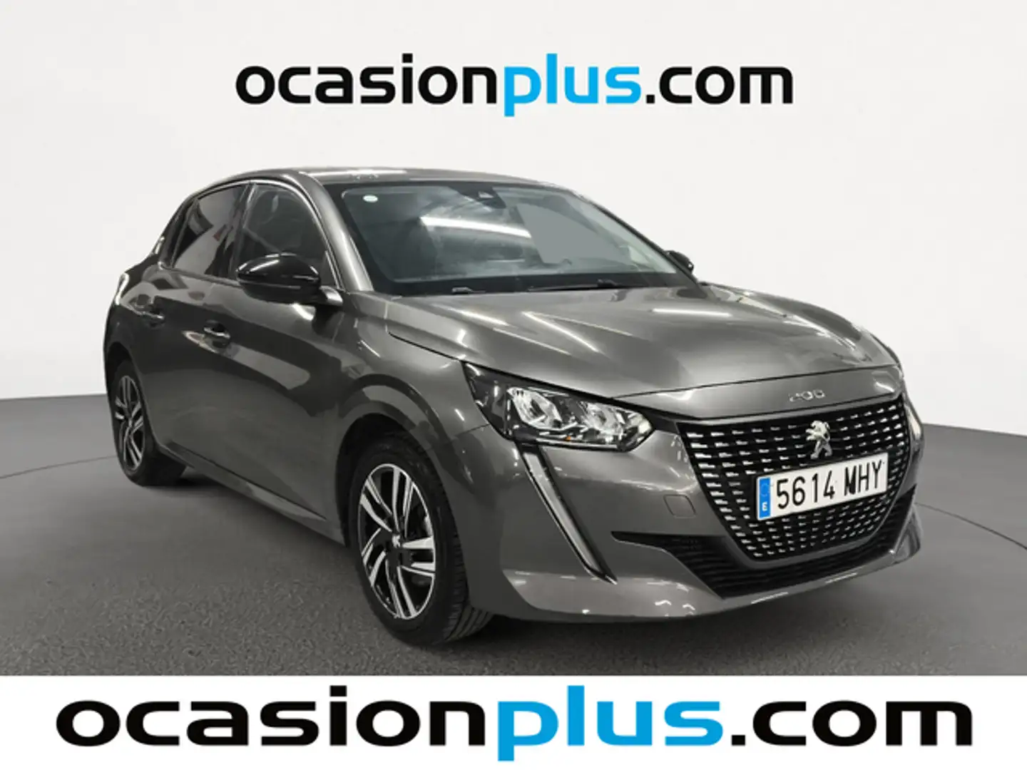 Peugeot 208 1.2 Puretech S&S Allure 100 Gris - 2