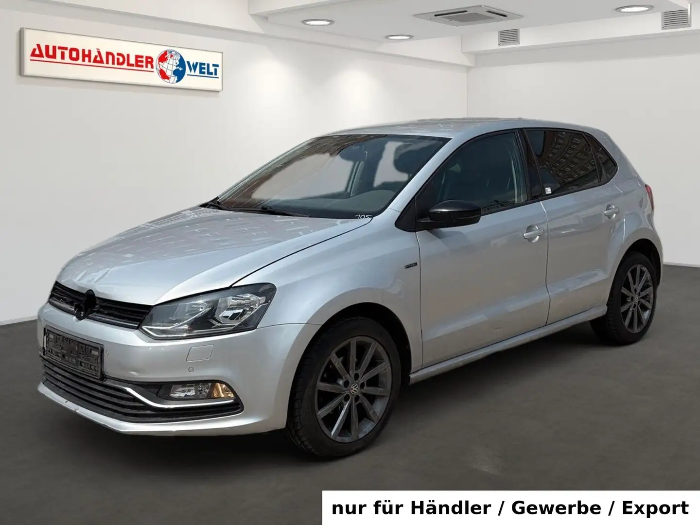 Volkswagen Polo 1.0 Allstar 5-trg. Klima Navi SHZ PDC Zilver - 1