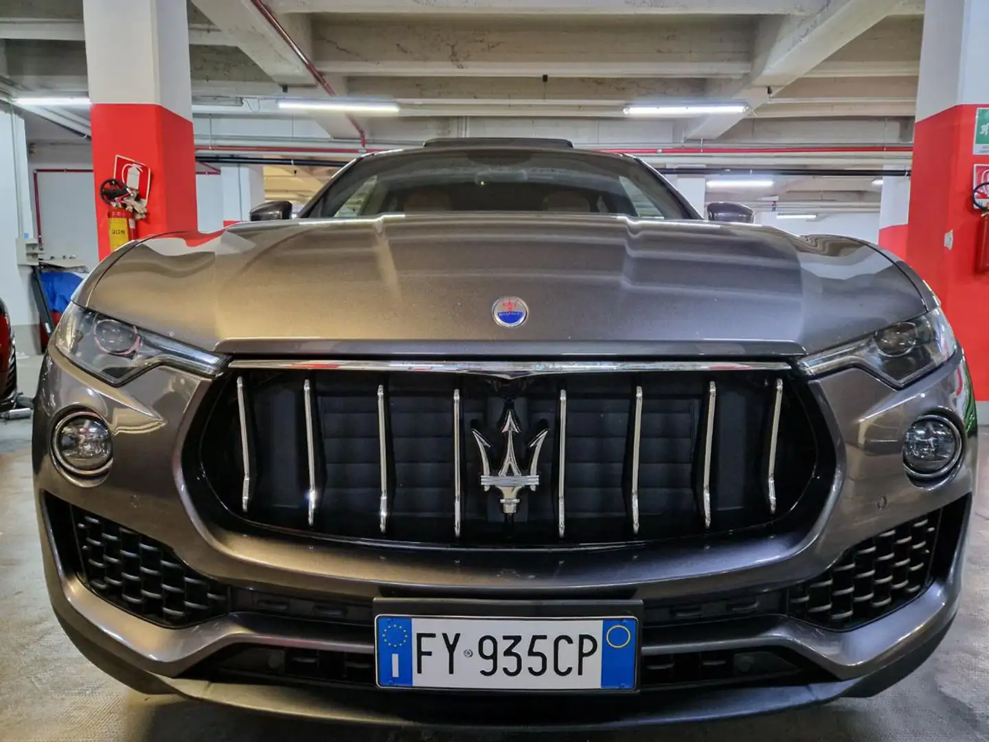 Maserati Levante 3000 V6 CV.250 TETTO+21'+ UNIPROPR Grigio - 2