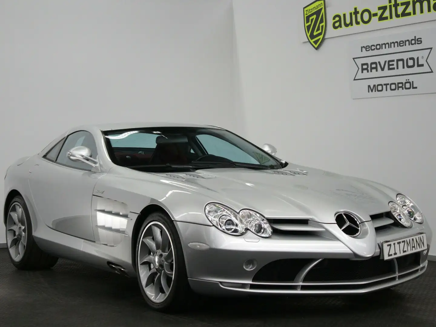 Mercedes-Benz SLR McLaren Coupé/DT.AUSLIEF/WENIG KM/KERAMIK Silber - 1