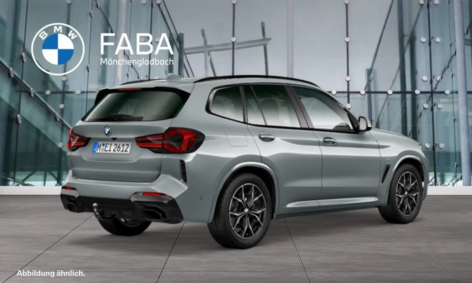 BMW X3 xDrive20d M Sportpaket HiFi DAB LED WLAN Grau - 2