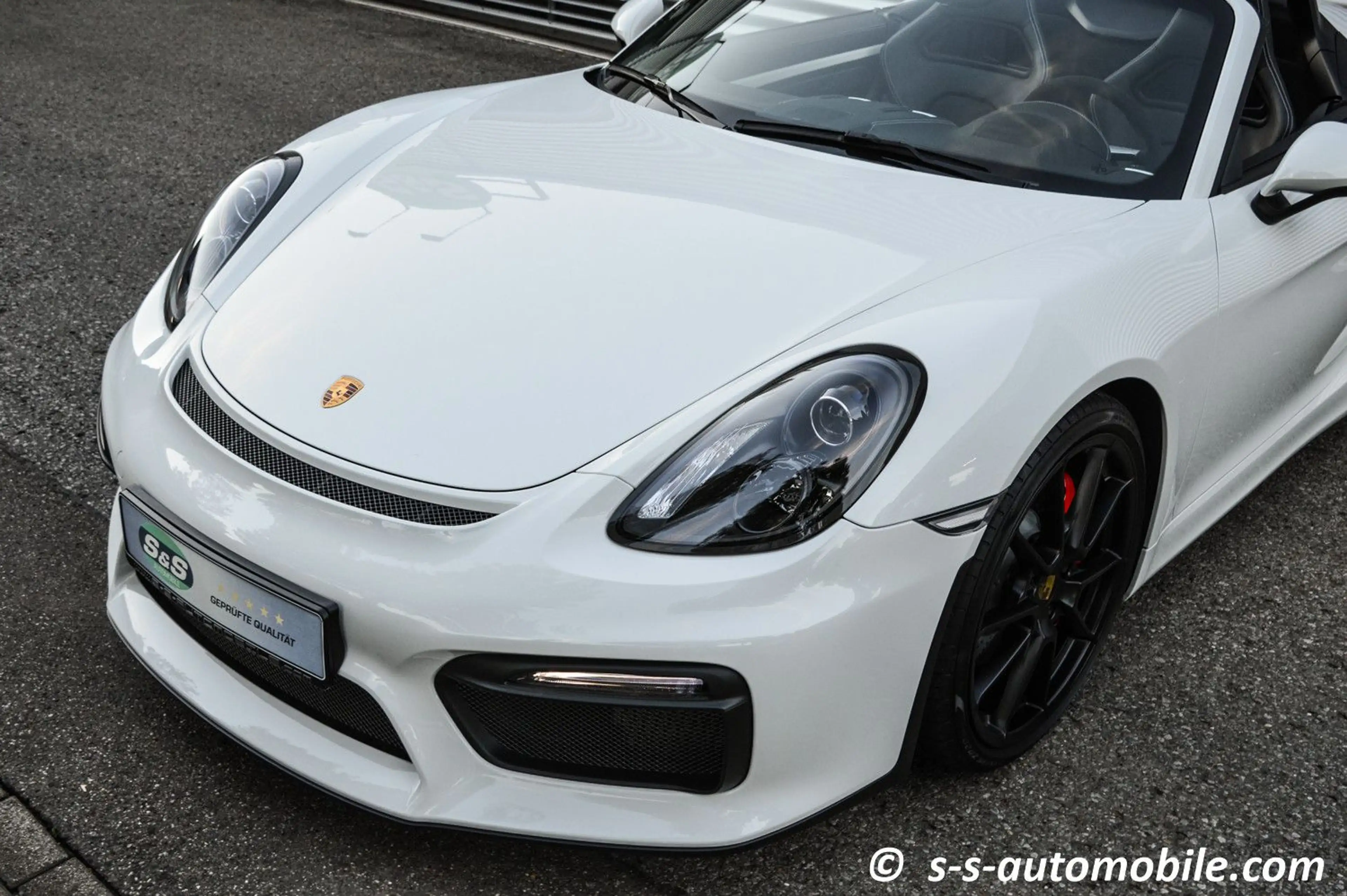 Porsche Boxster Spyder Carbonschalen Leder 1.Hd Approved — photo 12