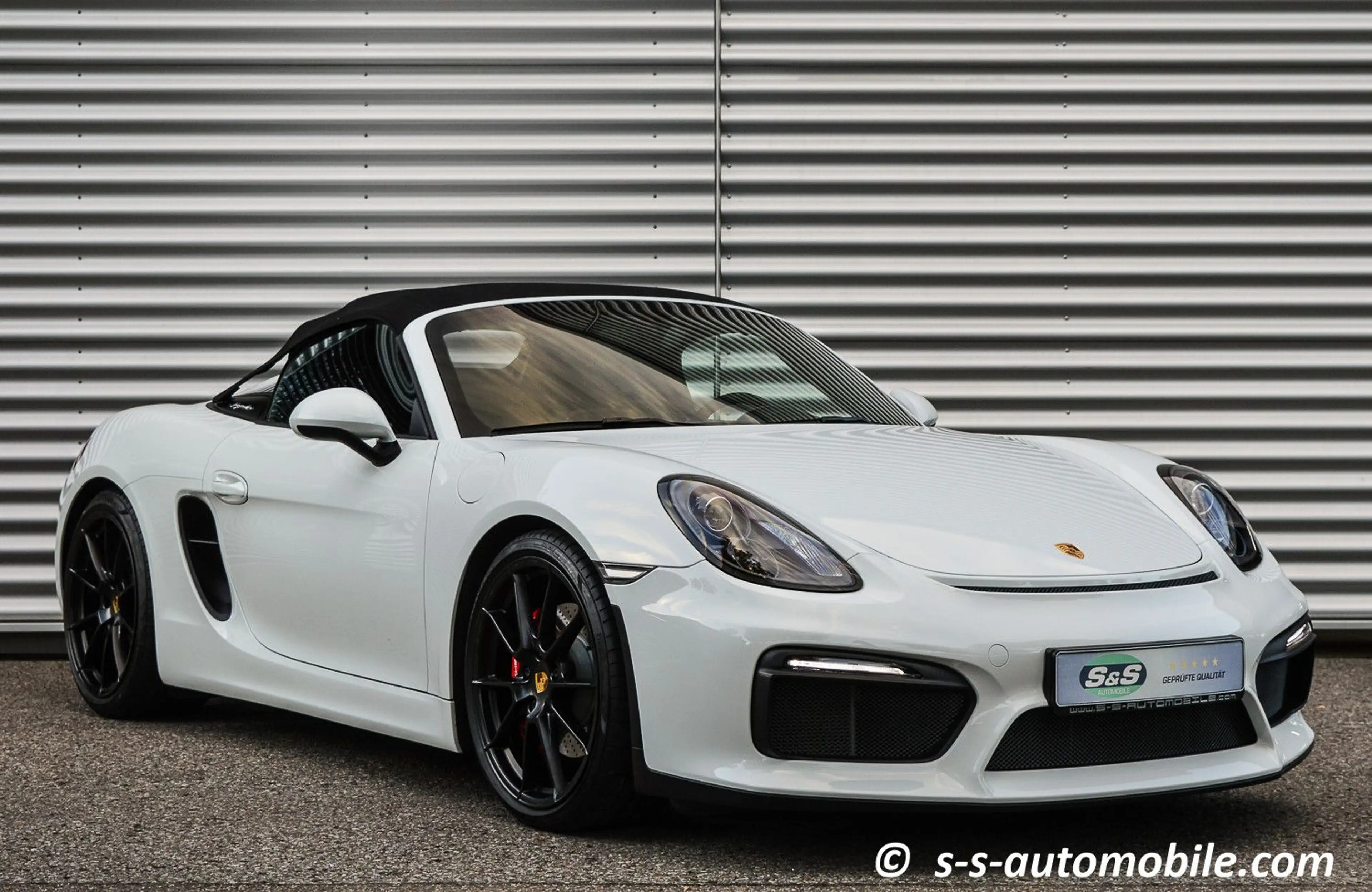 Porsche Boxster Spyder Carbonschalen Leder 1.Hd Approved — photo 3