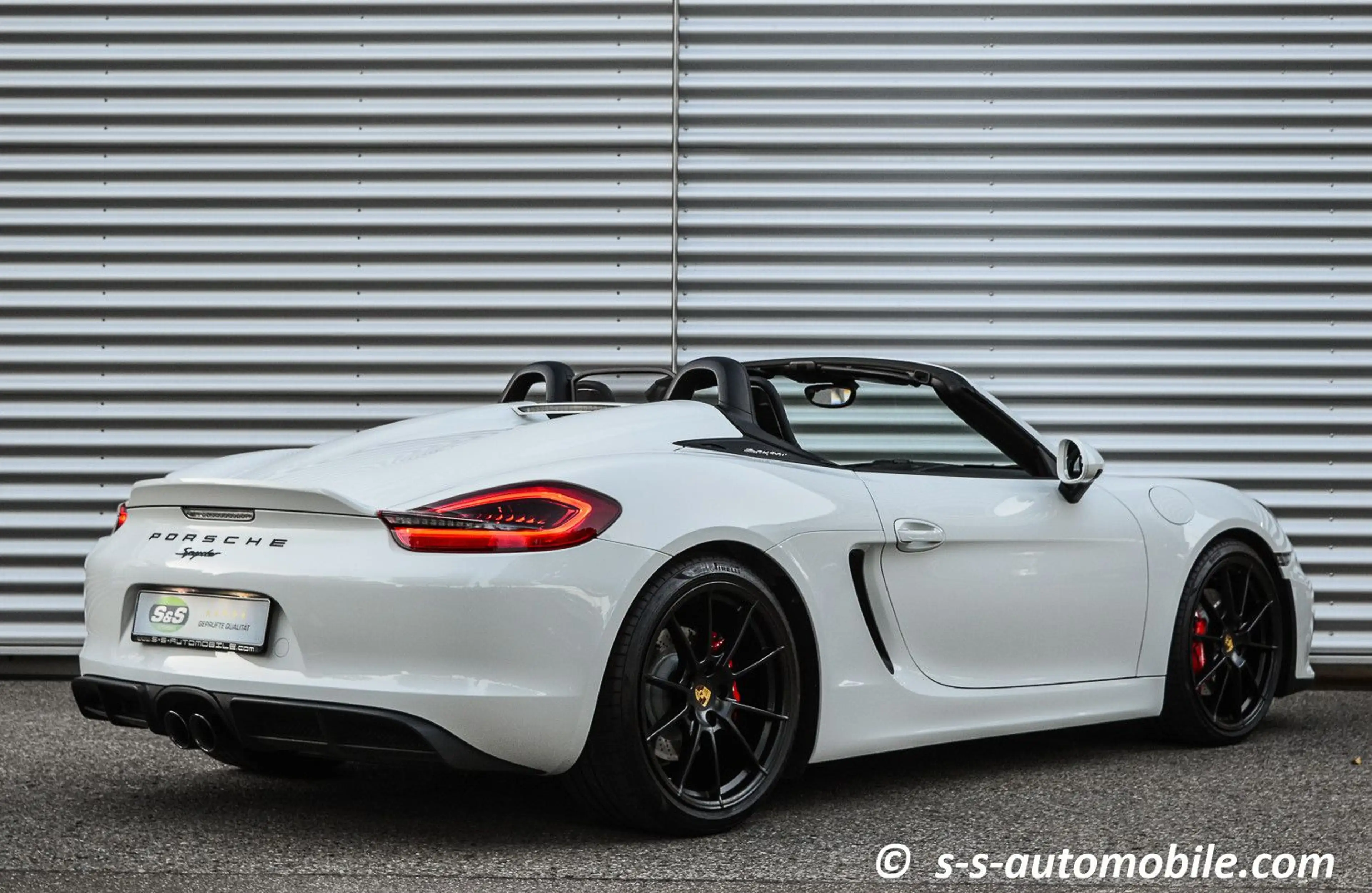 Porsche Boxster Spyder Carbonschalen Leder 1.Hd Approved — photo 11