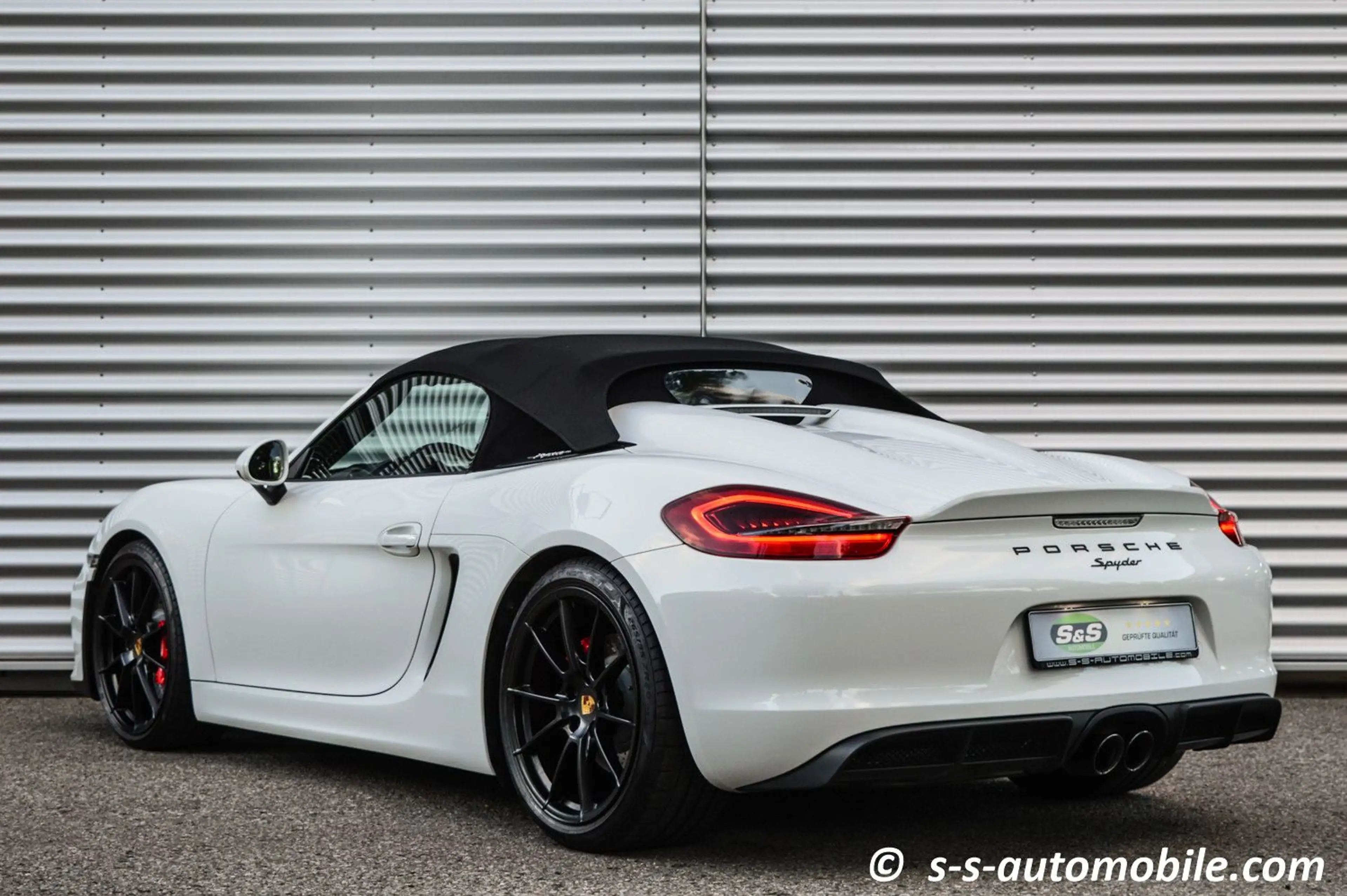 Porsche Boxster Spyder Carbonschalen Leder 1.Hd Approved — photo 8