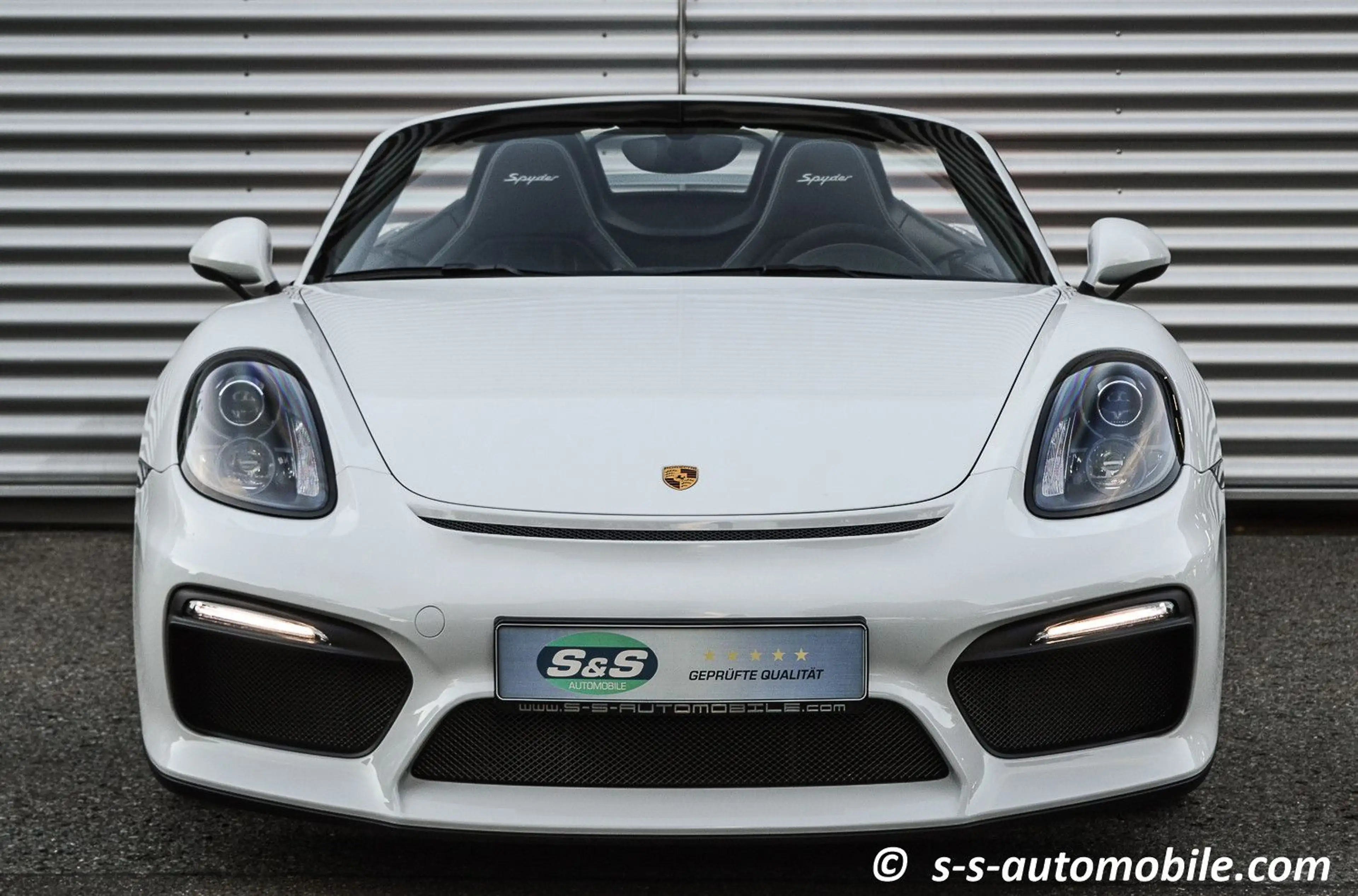 Porsche Boxster Spyder Carbonschalen Leder 1.Hd Approved — photo 2