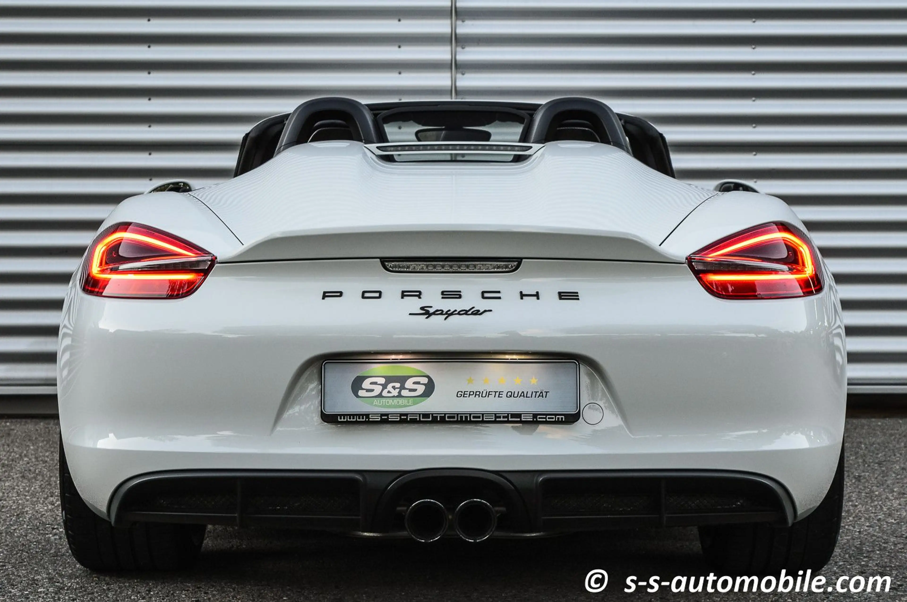 Porsche Boxster Spyder Carbonschalen Leder 1.Hd Approved — photo 10