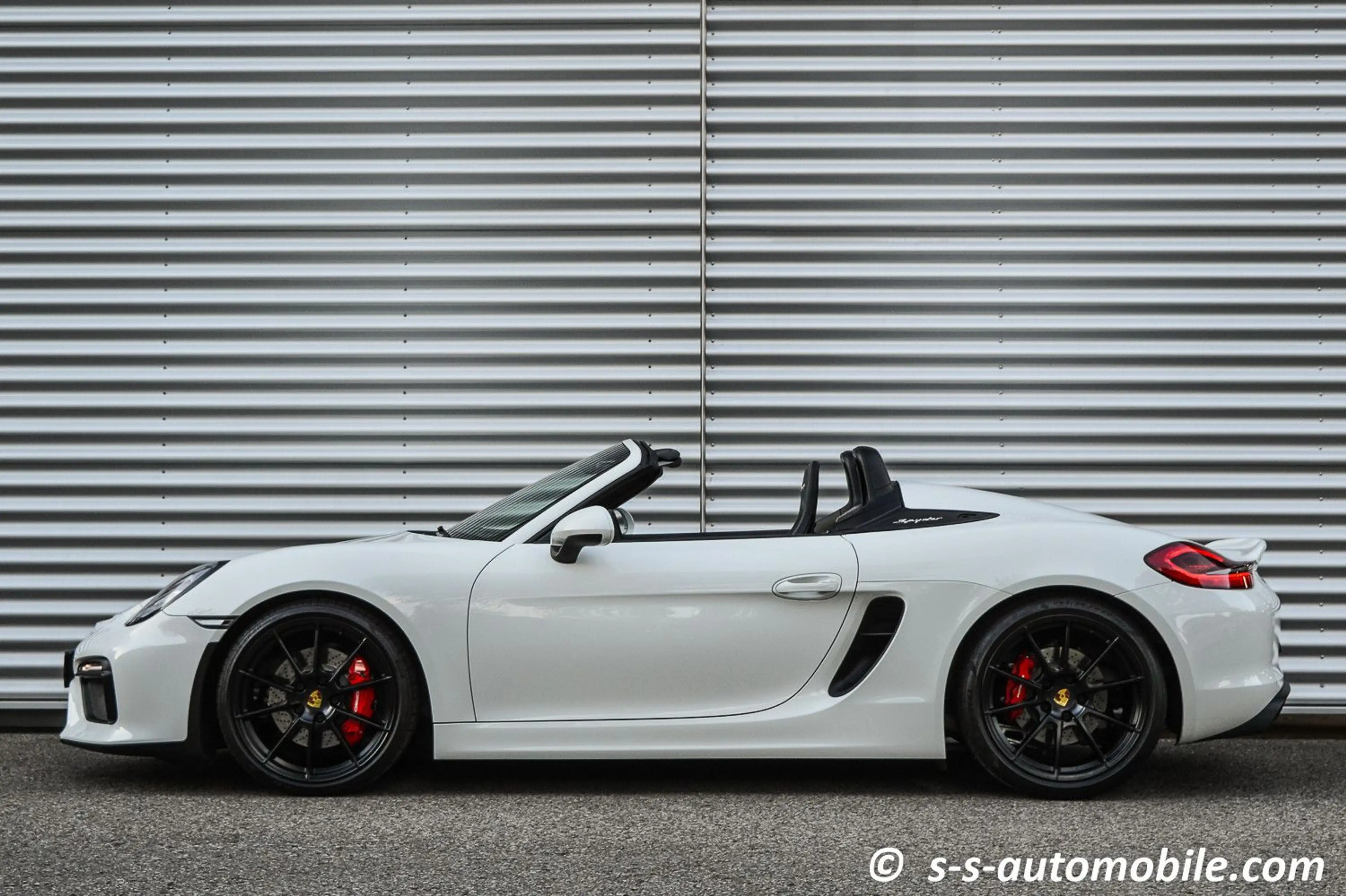 Porsche Boxster Spyder Carbonschalen Leder 1.Hd Approved — photo 4