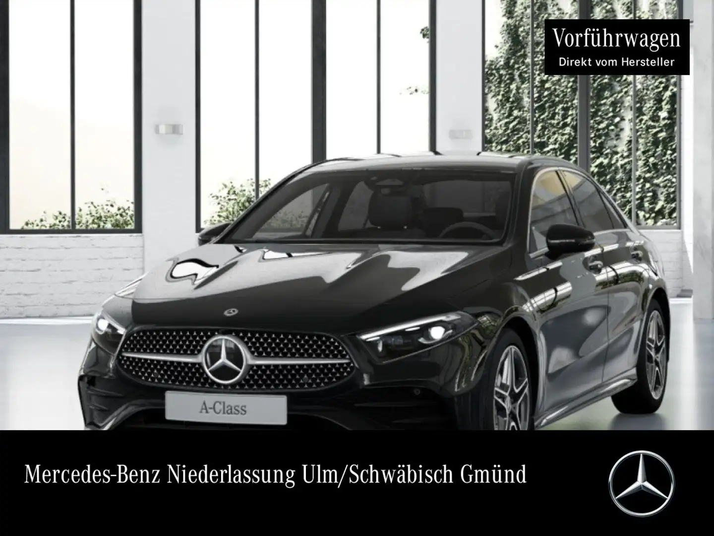 Mercedes-Benz A 180 Lim AMG+AHK+MULTIBEAM+KAMERA+TOTW+KEYLESS+7G Zwart - 1