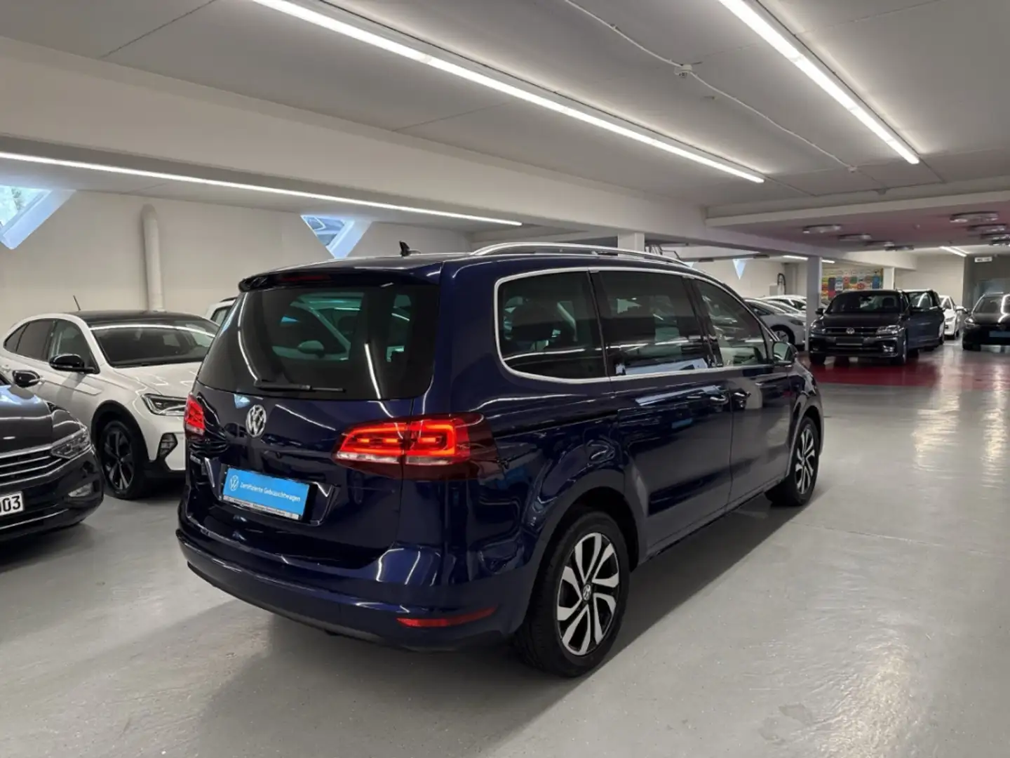 Volkswagen Sharan Active 1.4 TSI DSG Navi ACC Kamera 7-Sitzer Bleu - 2