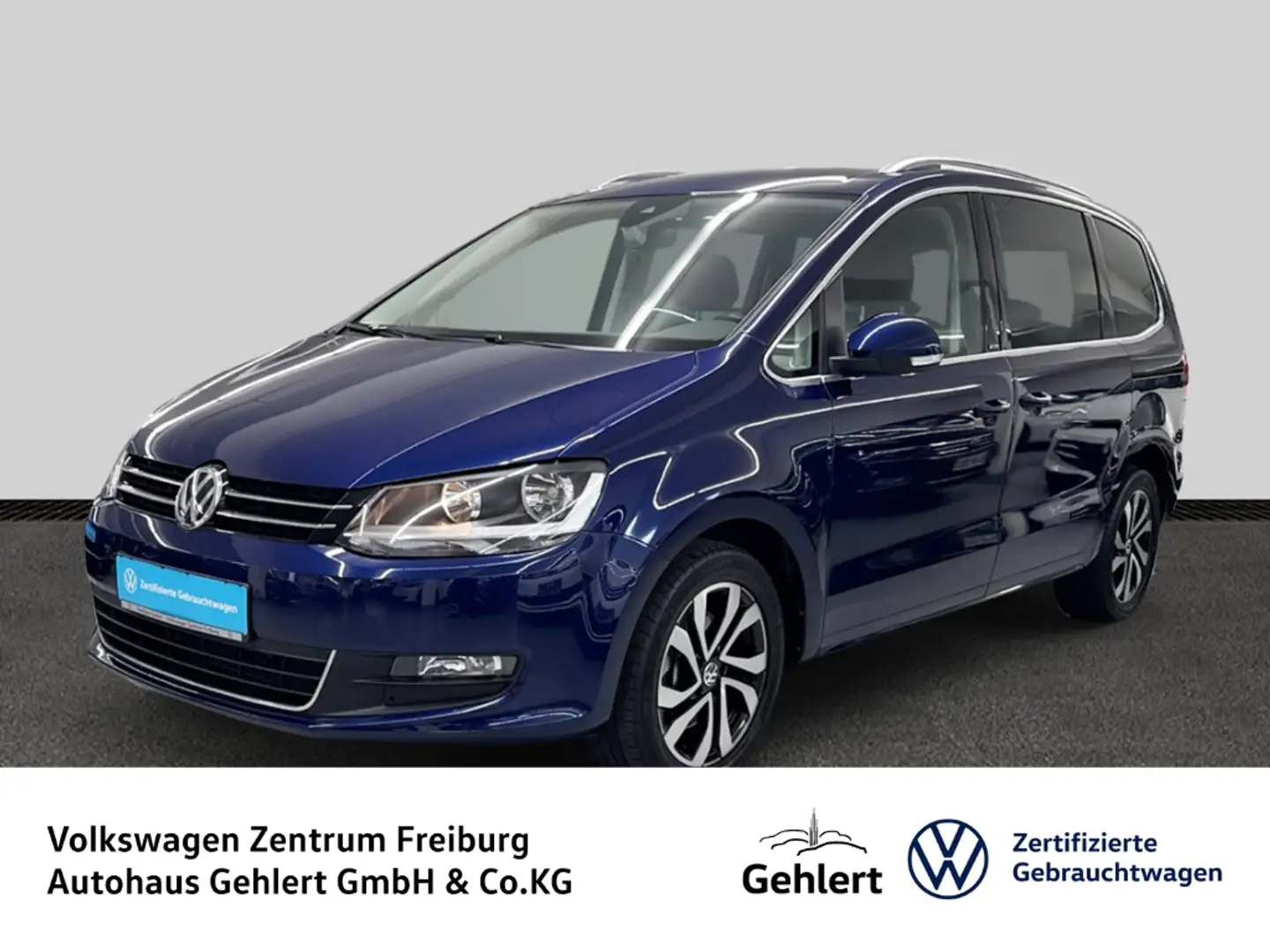 Volkswagen Sharan Active 1.4 TSI DSG Navi ACC Kamera 7-Sitzer Bleu - 1