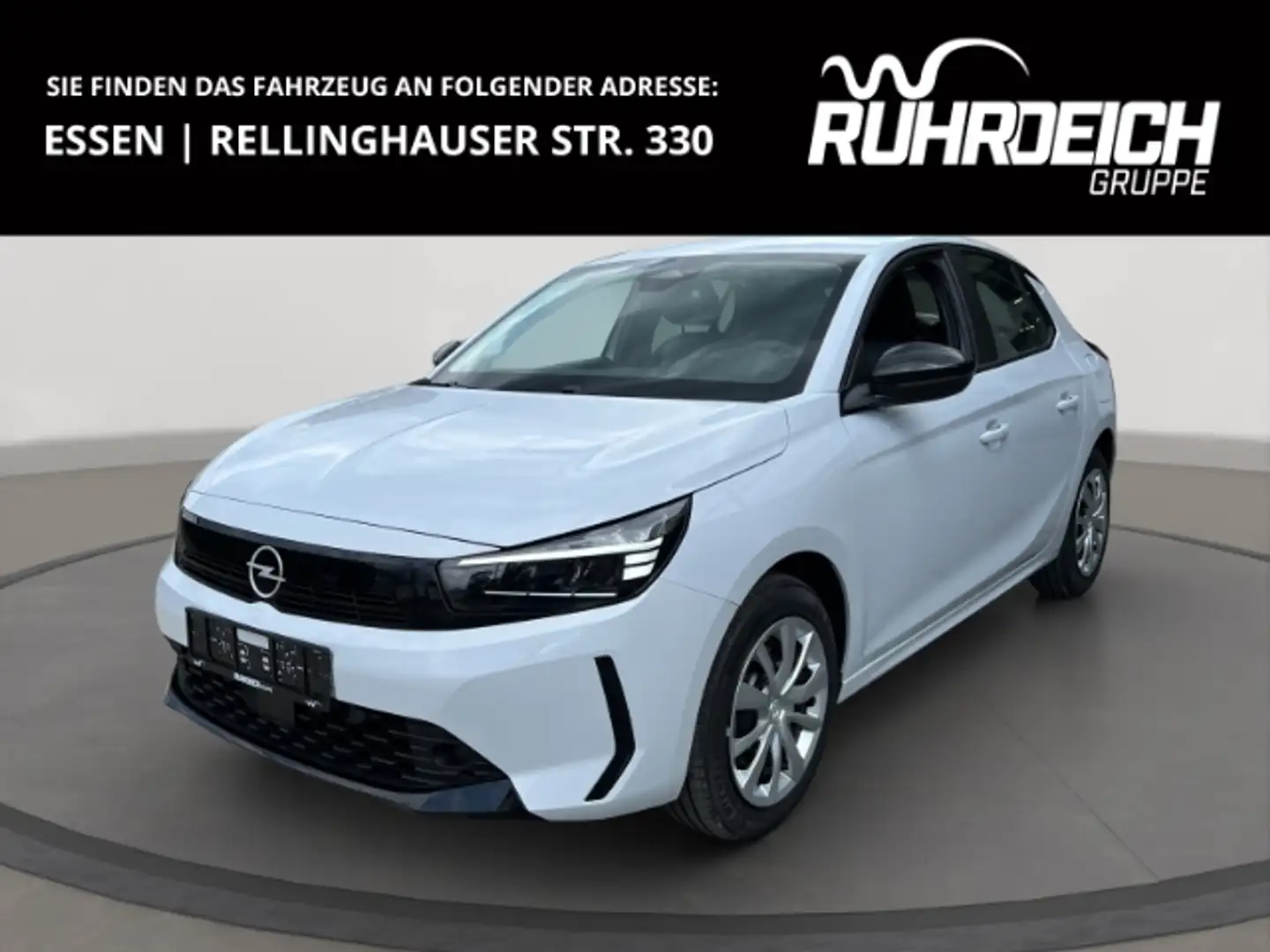Opel Corsa F Edition 1.2 Turbo LED CarPlay DAB SHZ PDC Apple Weiß - 1