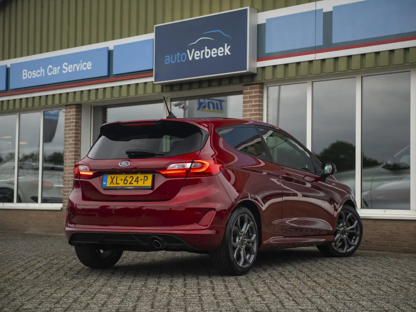Ford Fiesta 1.0 125pk ST-Line | Navi & App-connect | Winterpac Rosso - 2