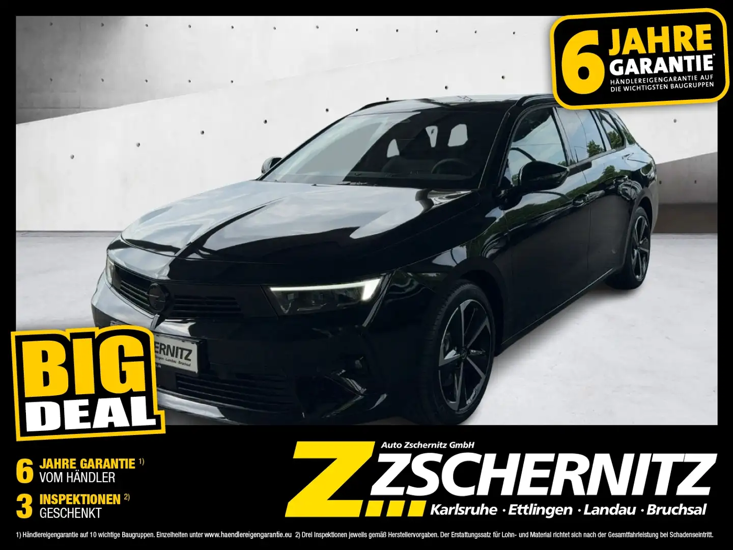 Opel Astra L Sports Tourer 1.2 FLA KlimaA SpurH Schwarz - 1
