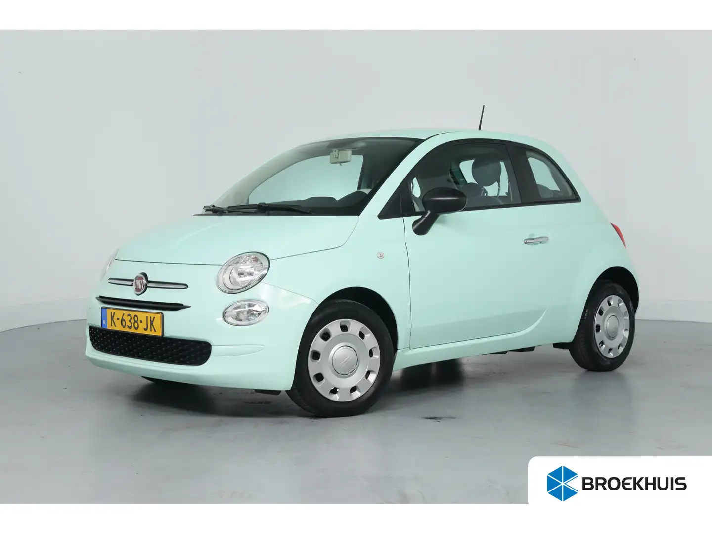 Fiat 500 1.0 Hybrid Pop | Dealer Onderhouden! | Airco | DAB Groen - 1