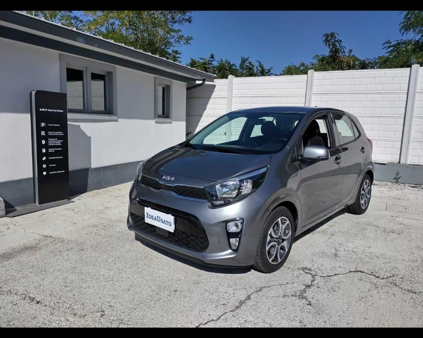 Kia Picanto 1.0 DPi GPL Style Techno&Safety Pack Grigio - 1