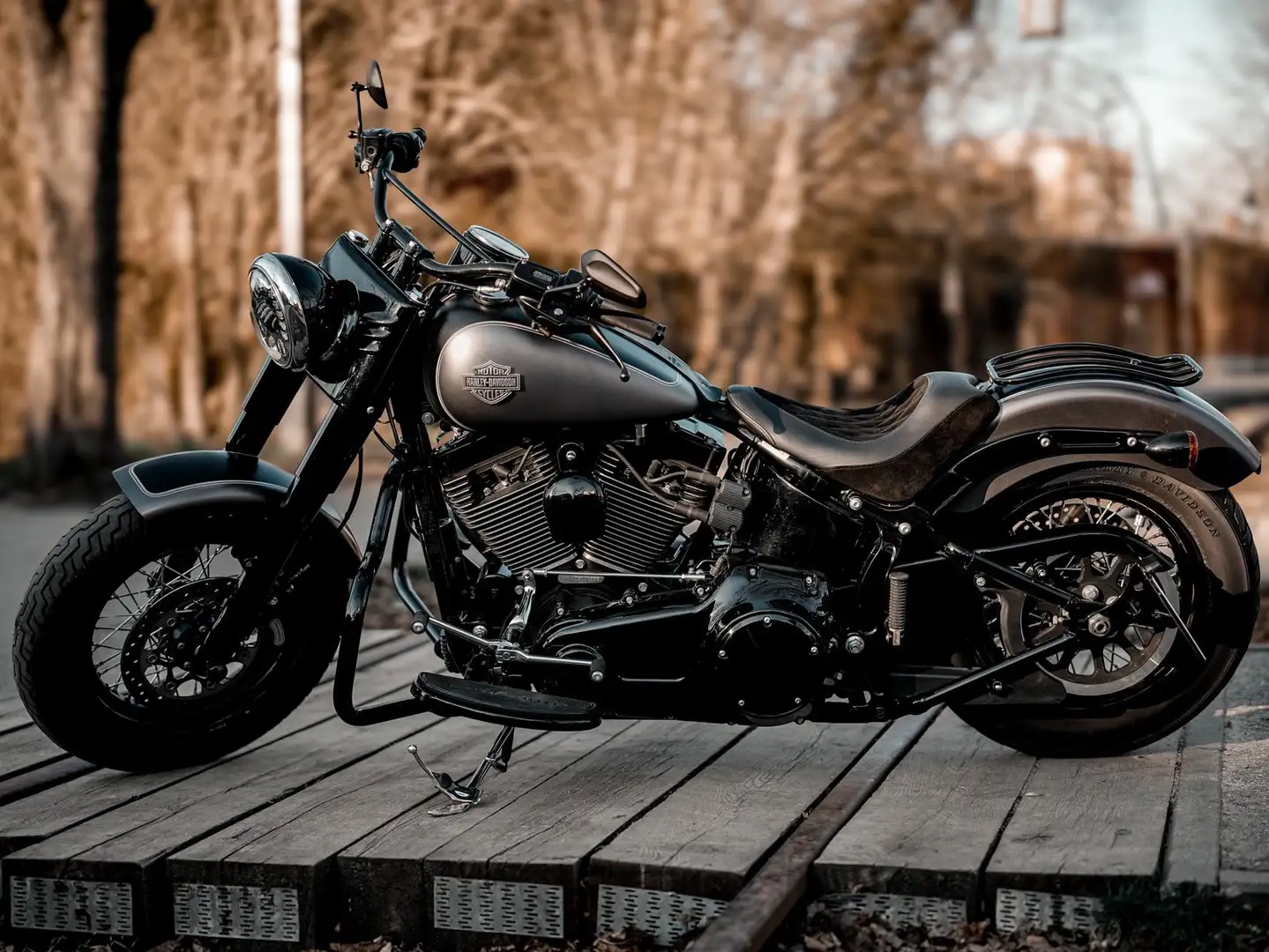 Harley-Davidson Softail Slim Slim S Czarny - 1