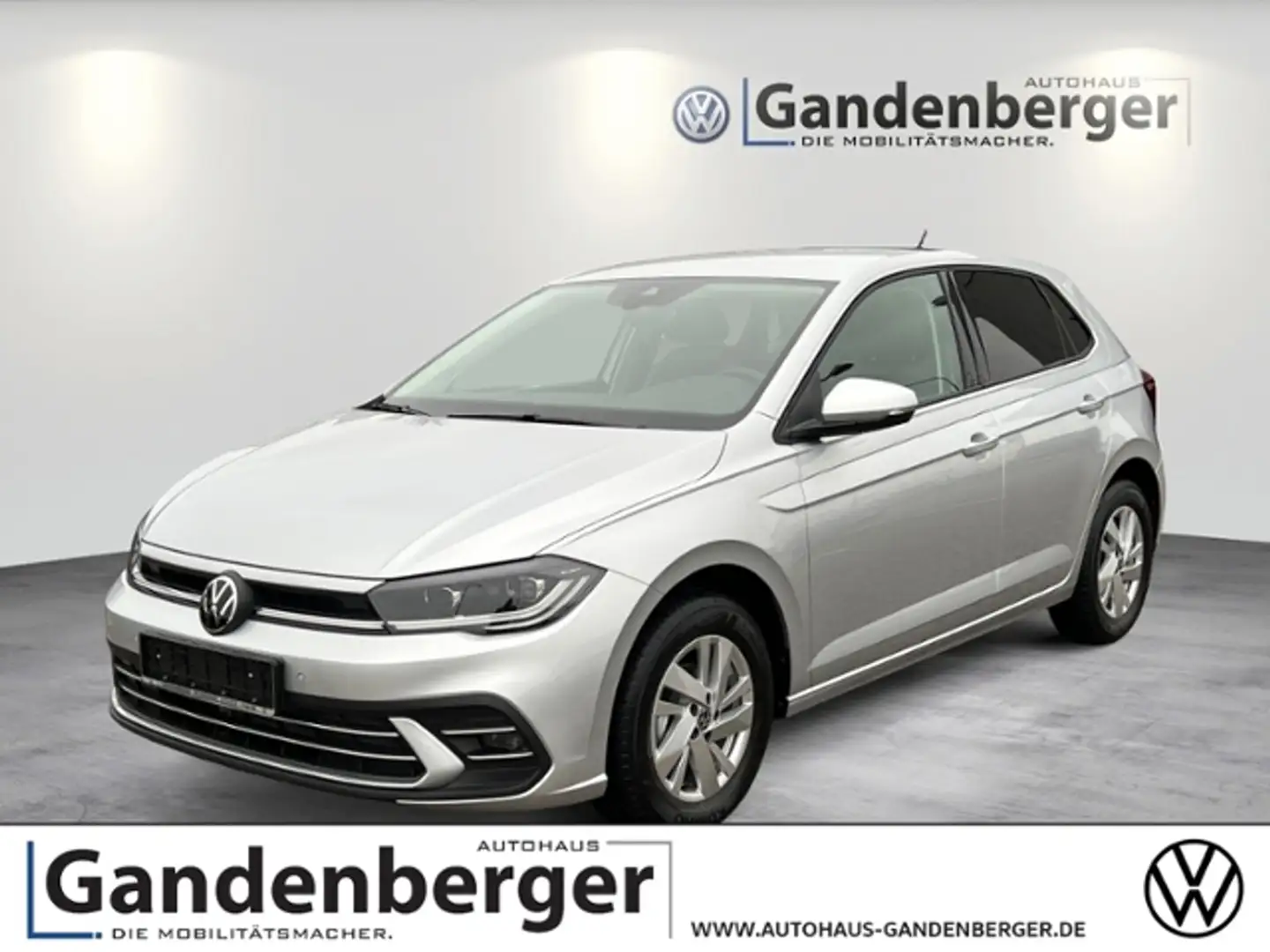 Volkswagen Polo Style 1,0 l TSI 95 PS 5-Gang Silber - 1