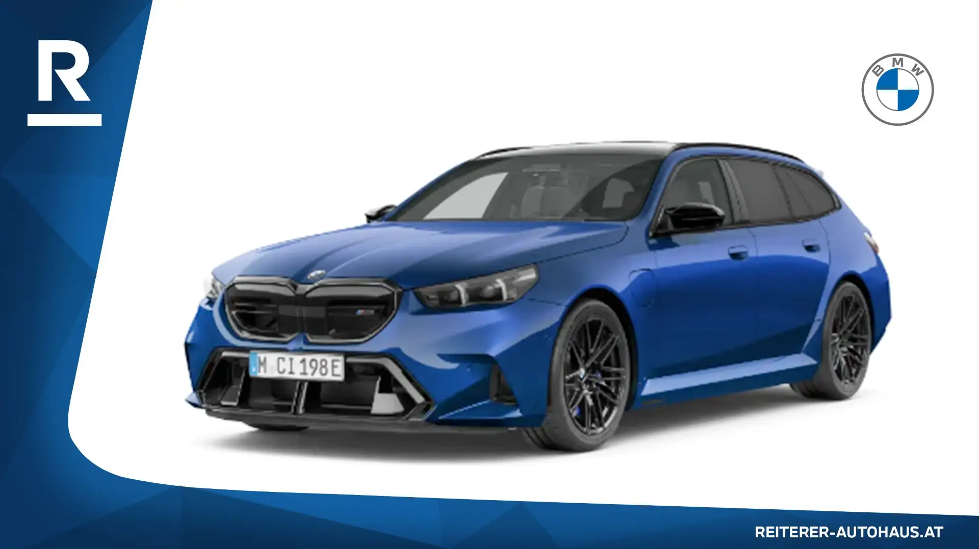 BMW M5 *Panoramadach *Bowers & Wilkins *AHK Blau - 1