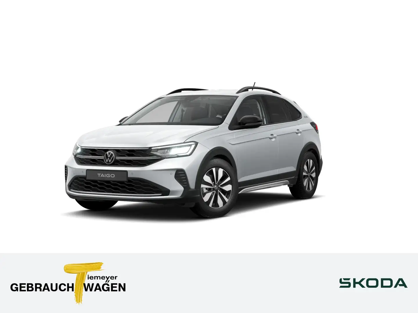 Volkswagen Taigo 1.0 TSI DSG GOAL NAVI KAMERA ACC SITZHZG Silber - 1