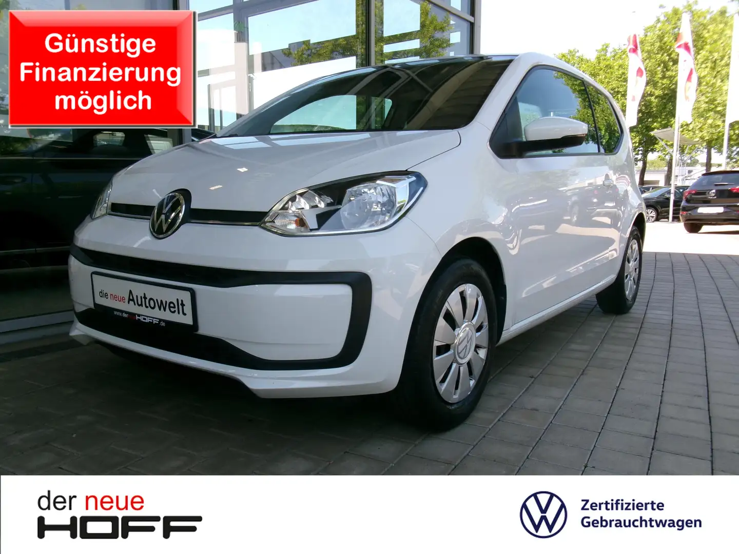 Volkswagen up! 1.0 Kamera Klima Maps&More DAB+ Weiß - 1
