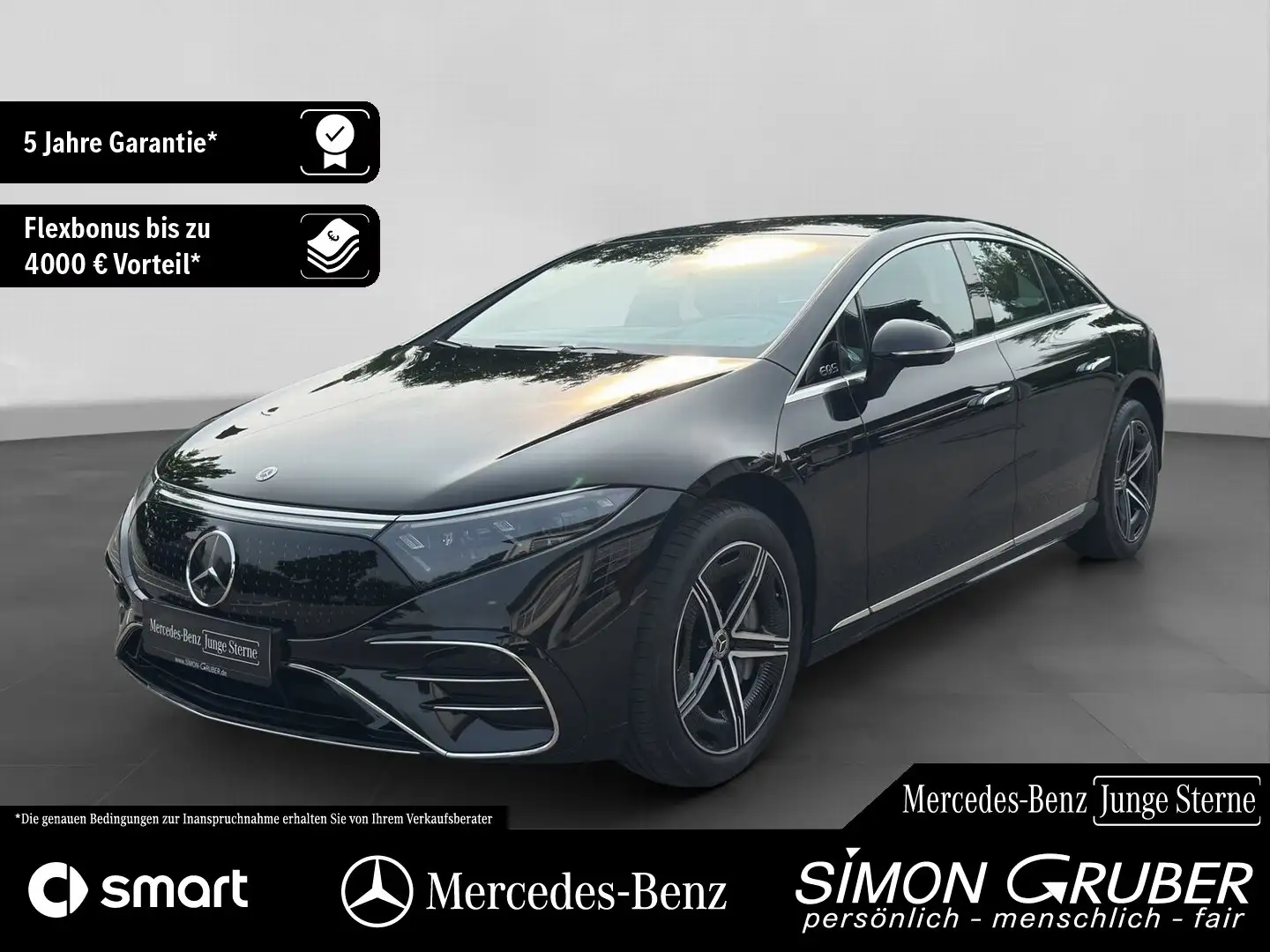 Mercedes-Benz EQS 450+ AMG HUD Pano Massage Sitzklima Mod 2025 Černá - 1