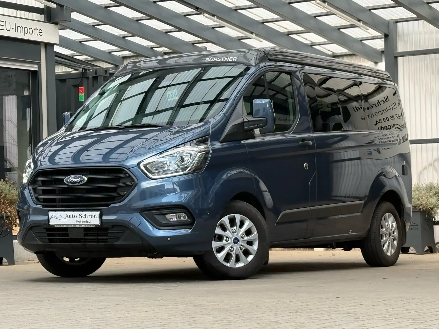 Ford Transit Custom L1 BÜRSTNER COPA C 500 WOHNMOBIL / CAMPER Blau - 1