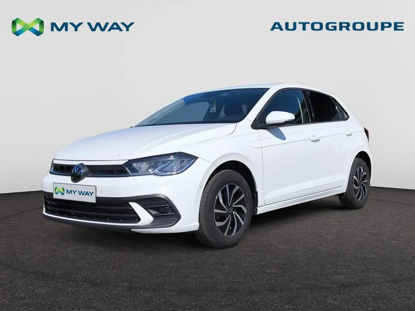 Volkswagen Polo Polo Life Business1.0 TSI OPF 70 kW (95 ch) 7 vite Blanc - 1
