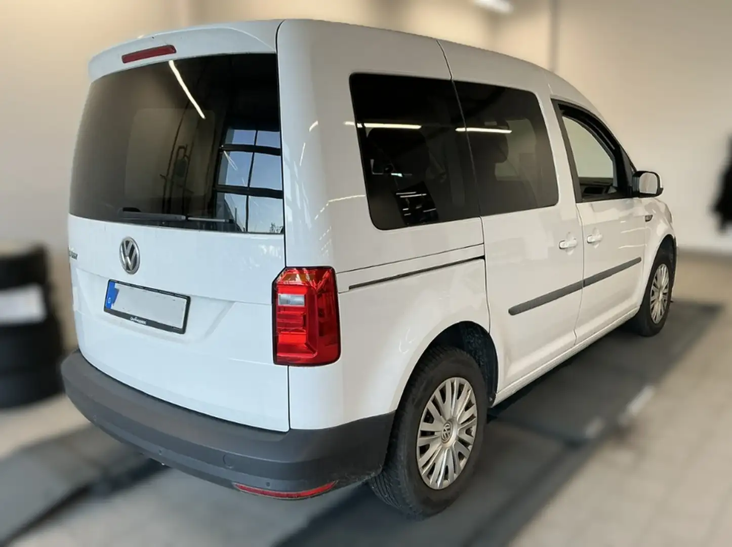 Volkswagen Caddy 2.0 TDI Trendline Einparkhilfe Navi Weiß - 2