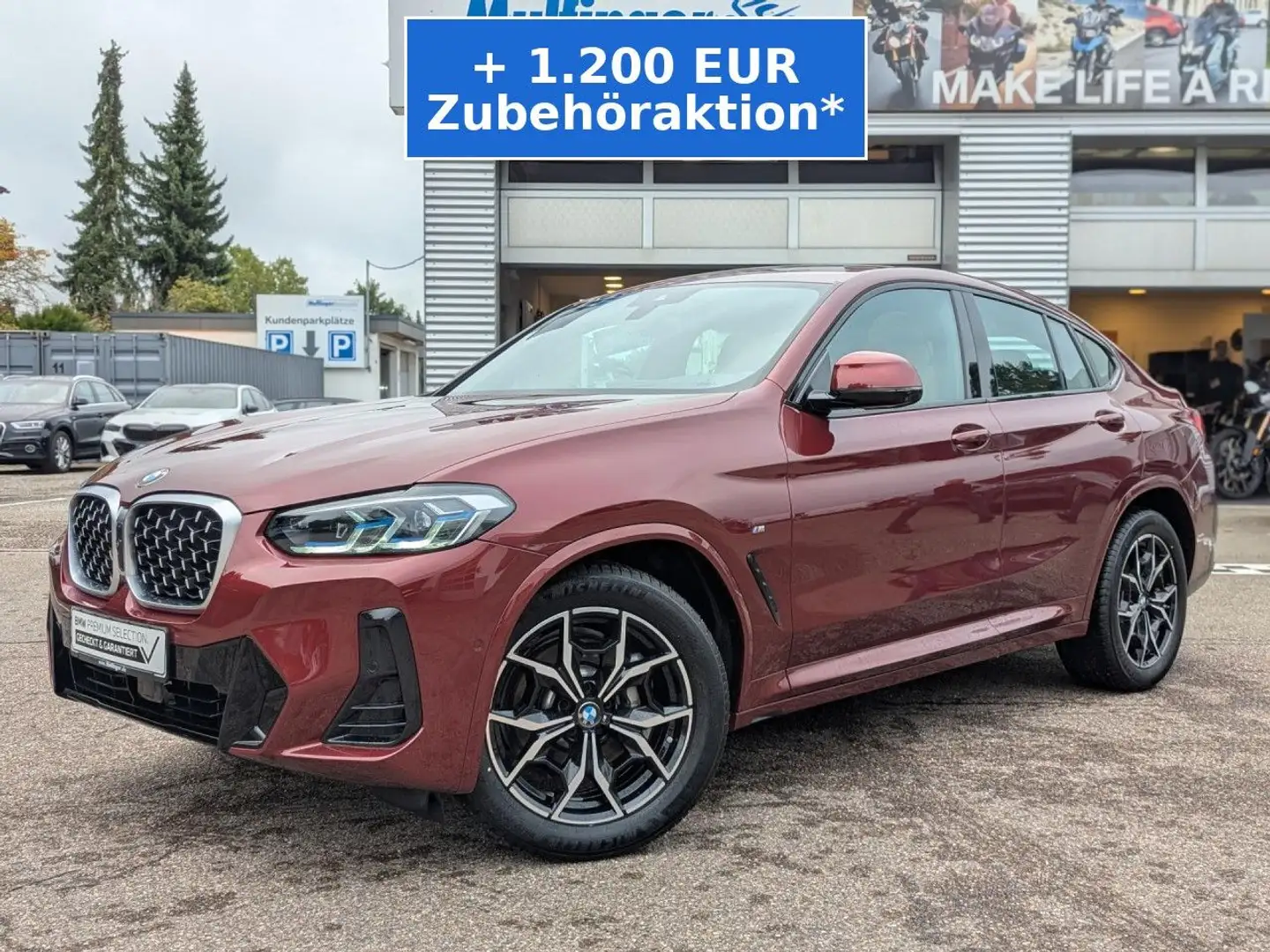 BMW X4 x30d M Sport HUD ACC SuView Laser PanoD.AHK PDC Rot - 2