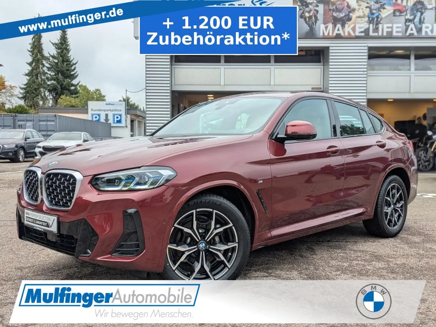 BMW X4 x30d M Sport HUD ACC SuView Laser PanoD.AHK PDC Rot - 1
