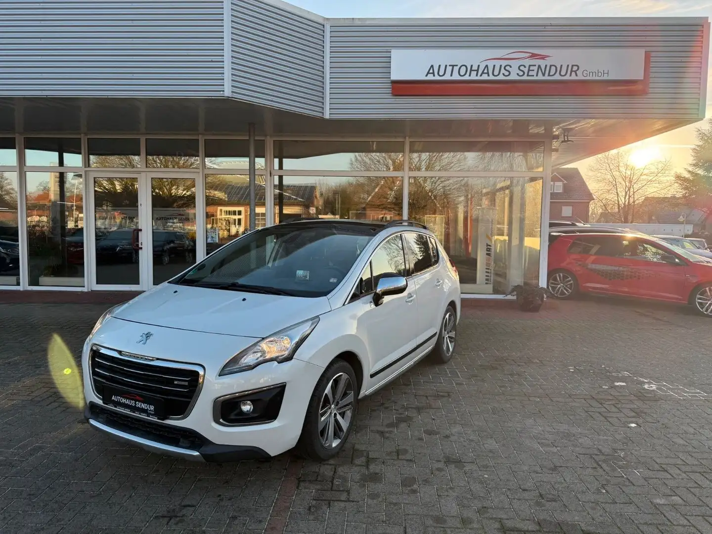 Peugeot 3008 Hybrid4 *KAMERA*SERVICE NEU*TOP Weiß - 1