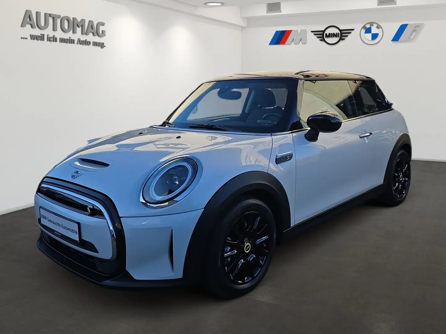 MINI Cooper SE Dach und Spiegelkappen schwarz, unfallfrei Weiß - 1