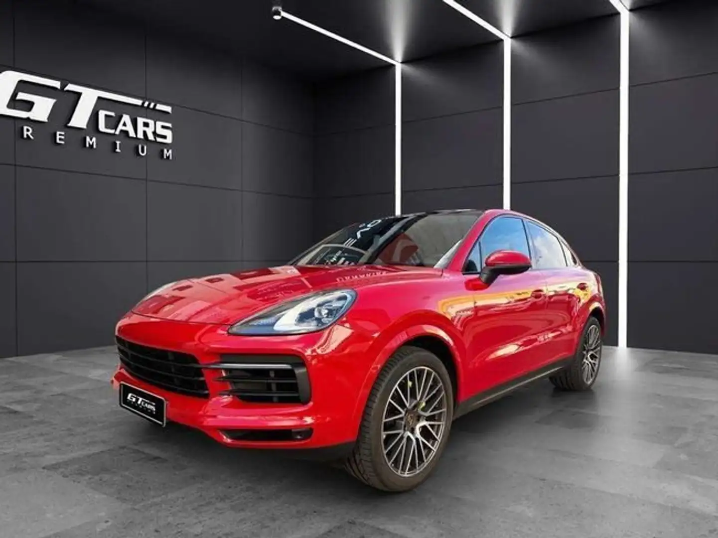 Porsche Cayenne E-Hybrid Coupé Aut. Rojo - 1