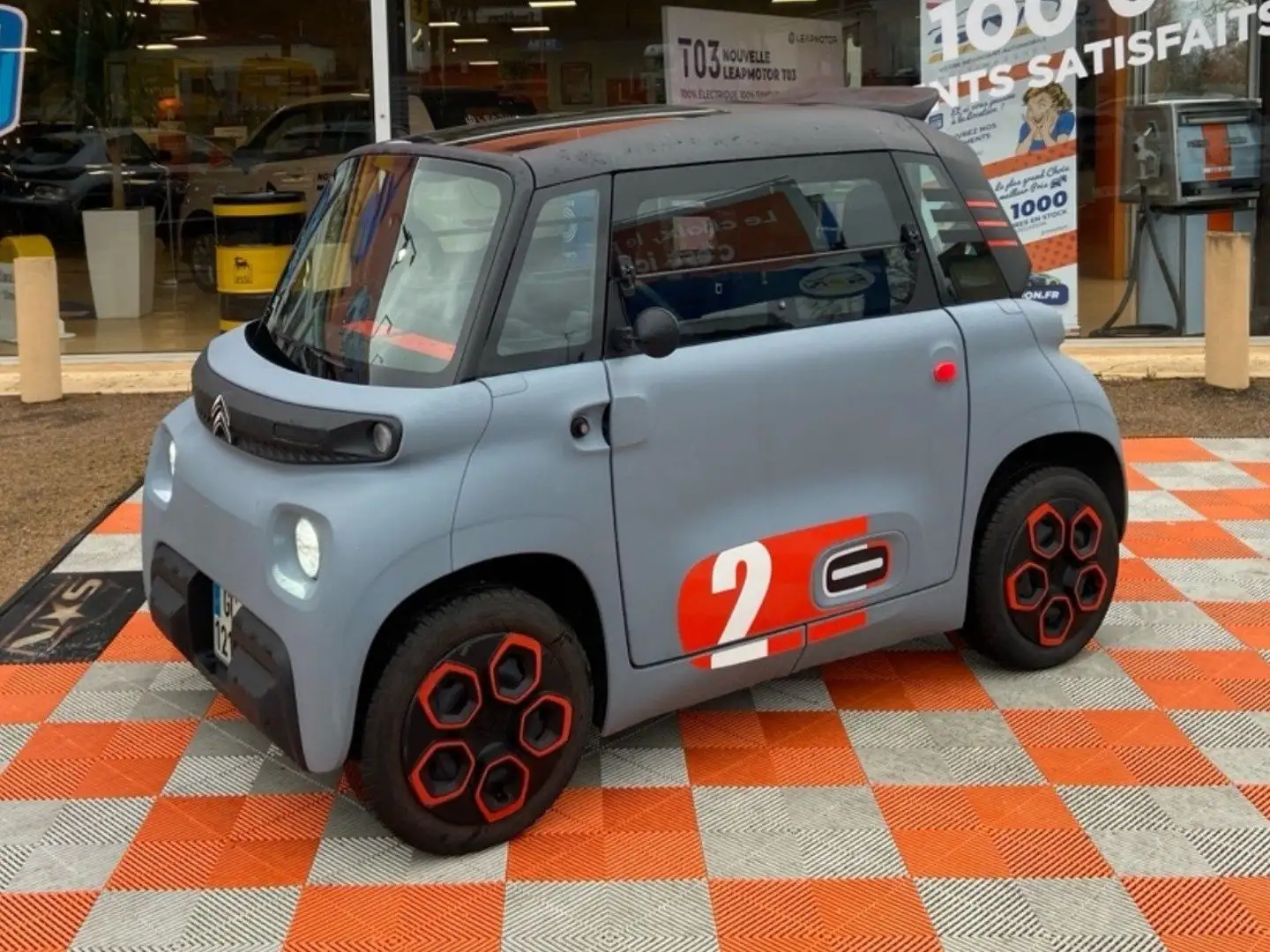 Citroen Ami AMI POP Becquet 1Â°Main Grigio - 1