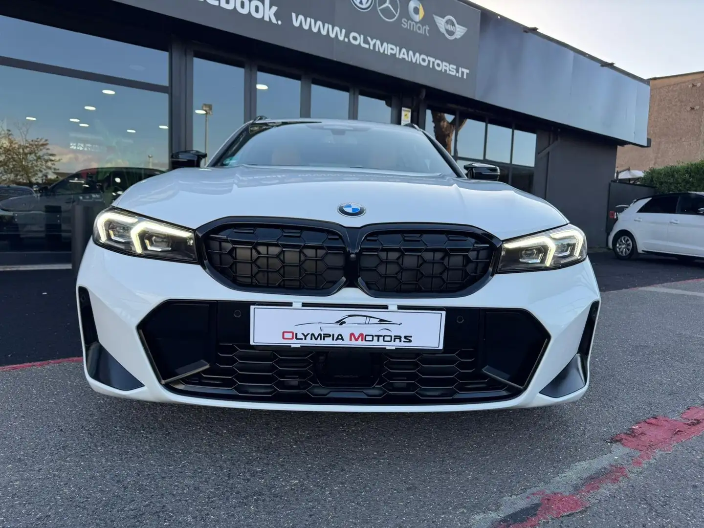BMW 340 M 340 I TOURING LASER KAMERA SEDILI A GUSCIO TETTO Bianco - 2