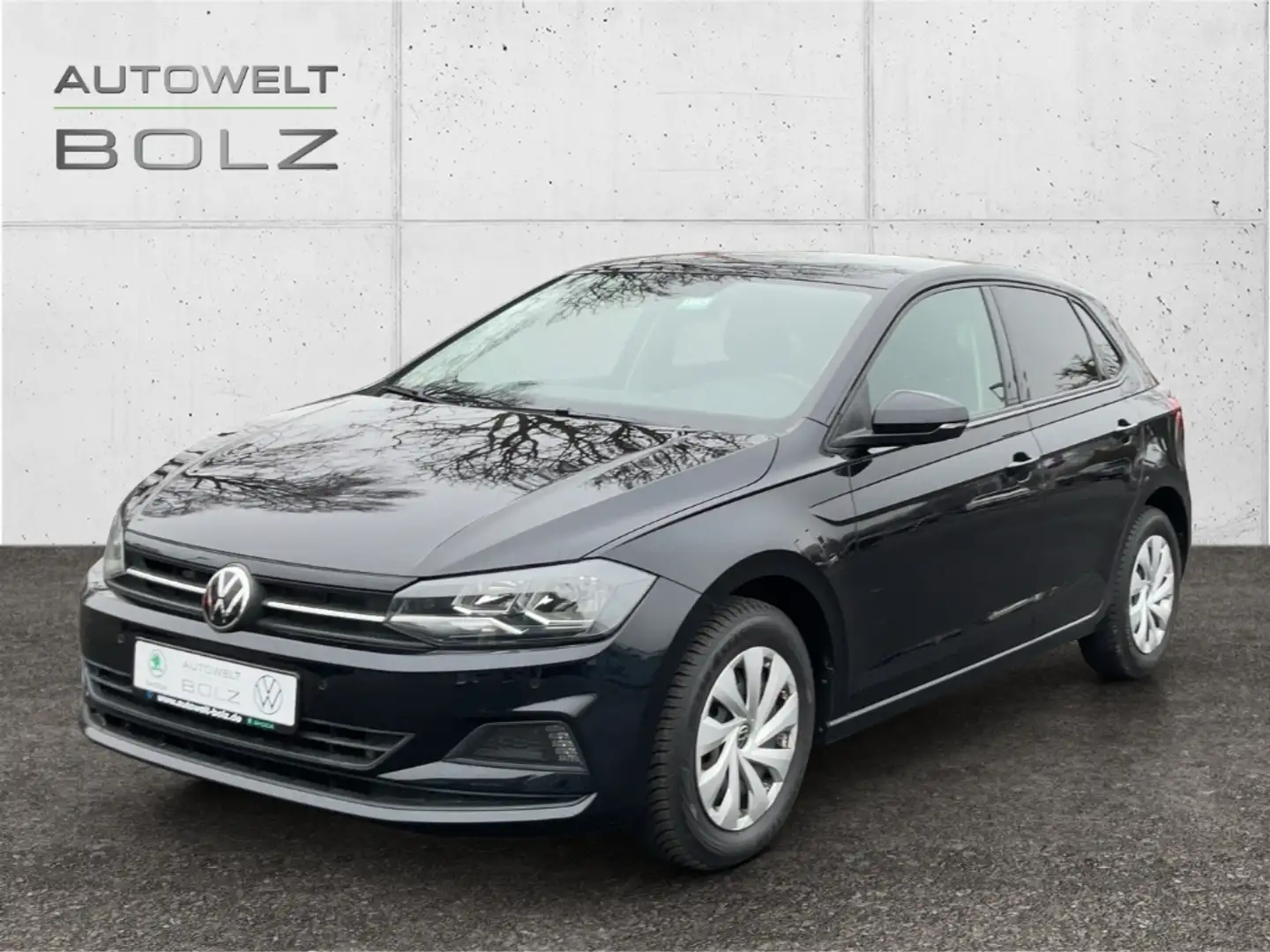 Volkswagen Polo VI Comfortline 1.0 TSI Navi DigiCock SHZ Apple Car Negro - 1