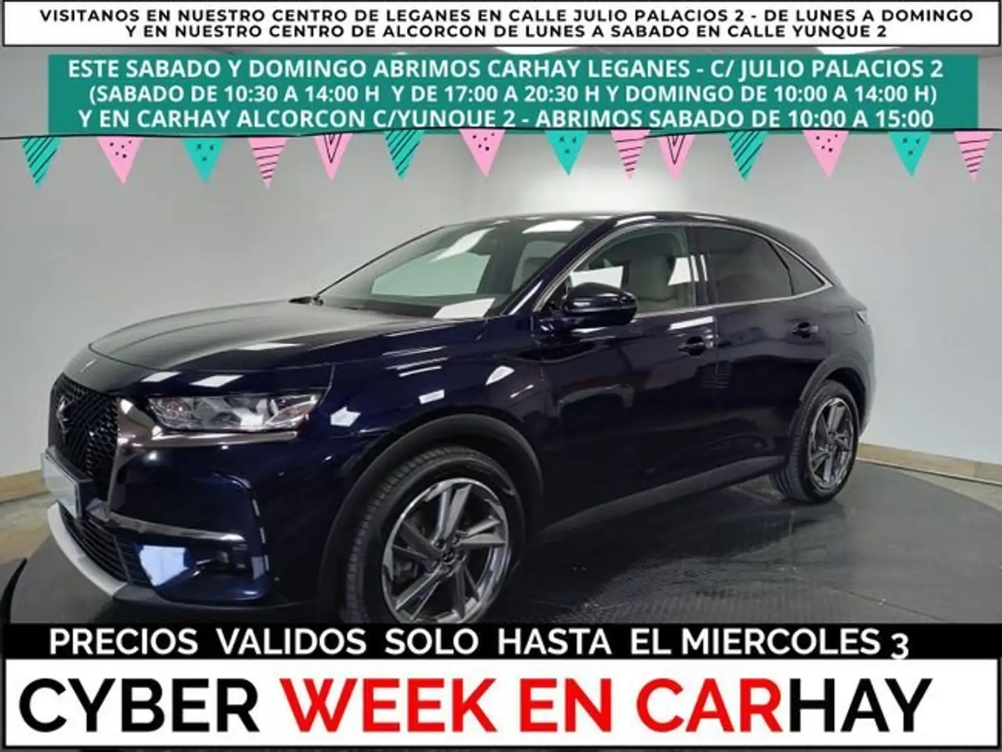 DS Automobiles DS 7 Crossback 1.6 E-TENSE PHEV BASTILLE+ AUT Blauw - 1