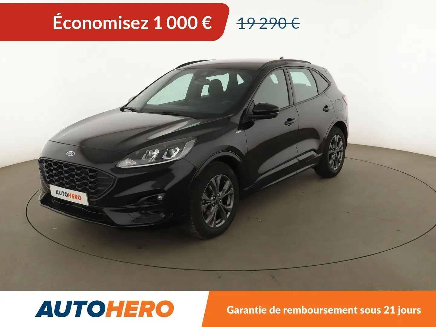 Ford Kuga 2.0 EcoBlue mHEV ST Line Noir - 1