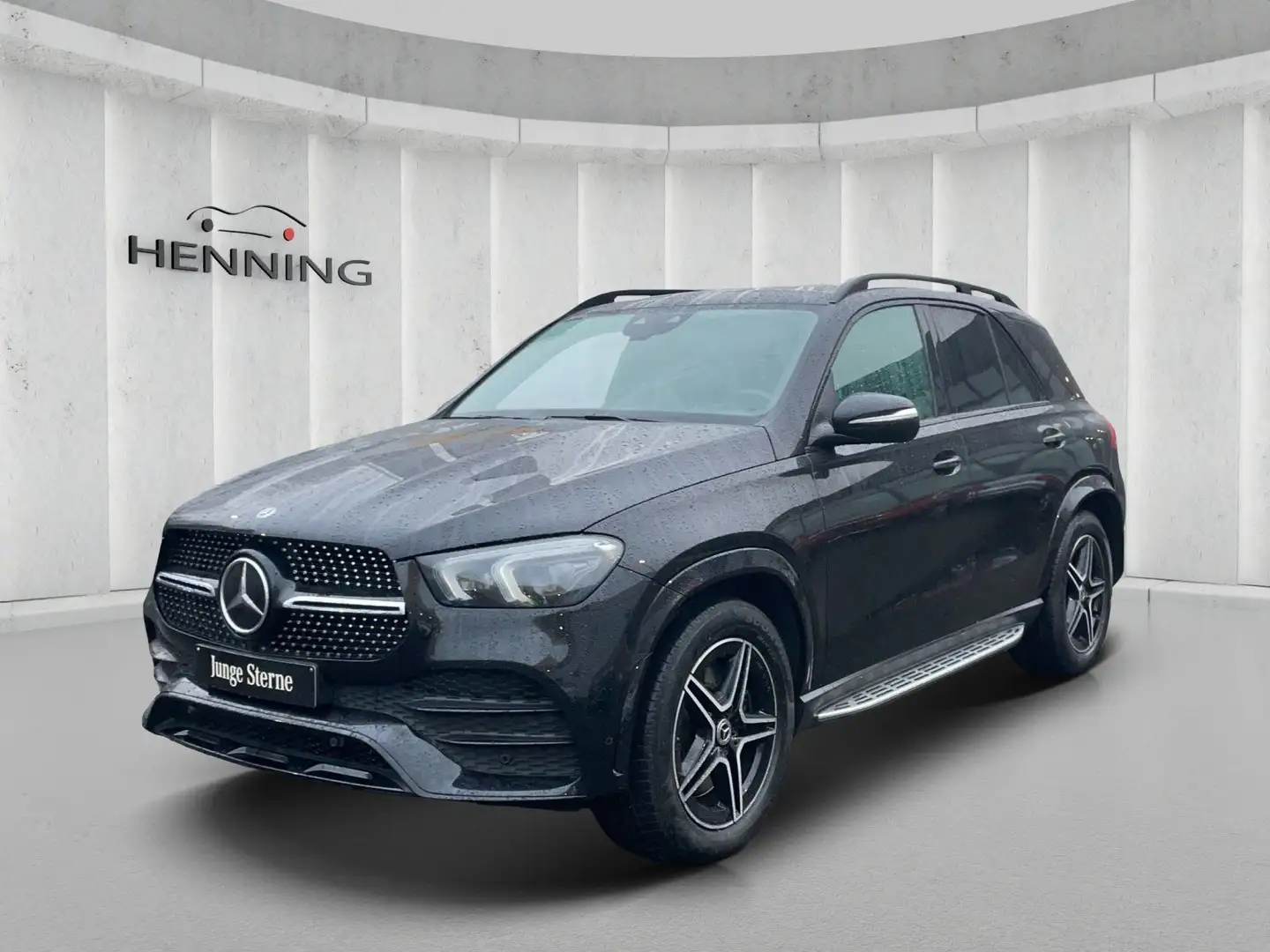 Mercedes-Benz GLE 450 4M AMG AHK Pano Night 360° Distr. ACP Negru - 1