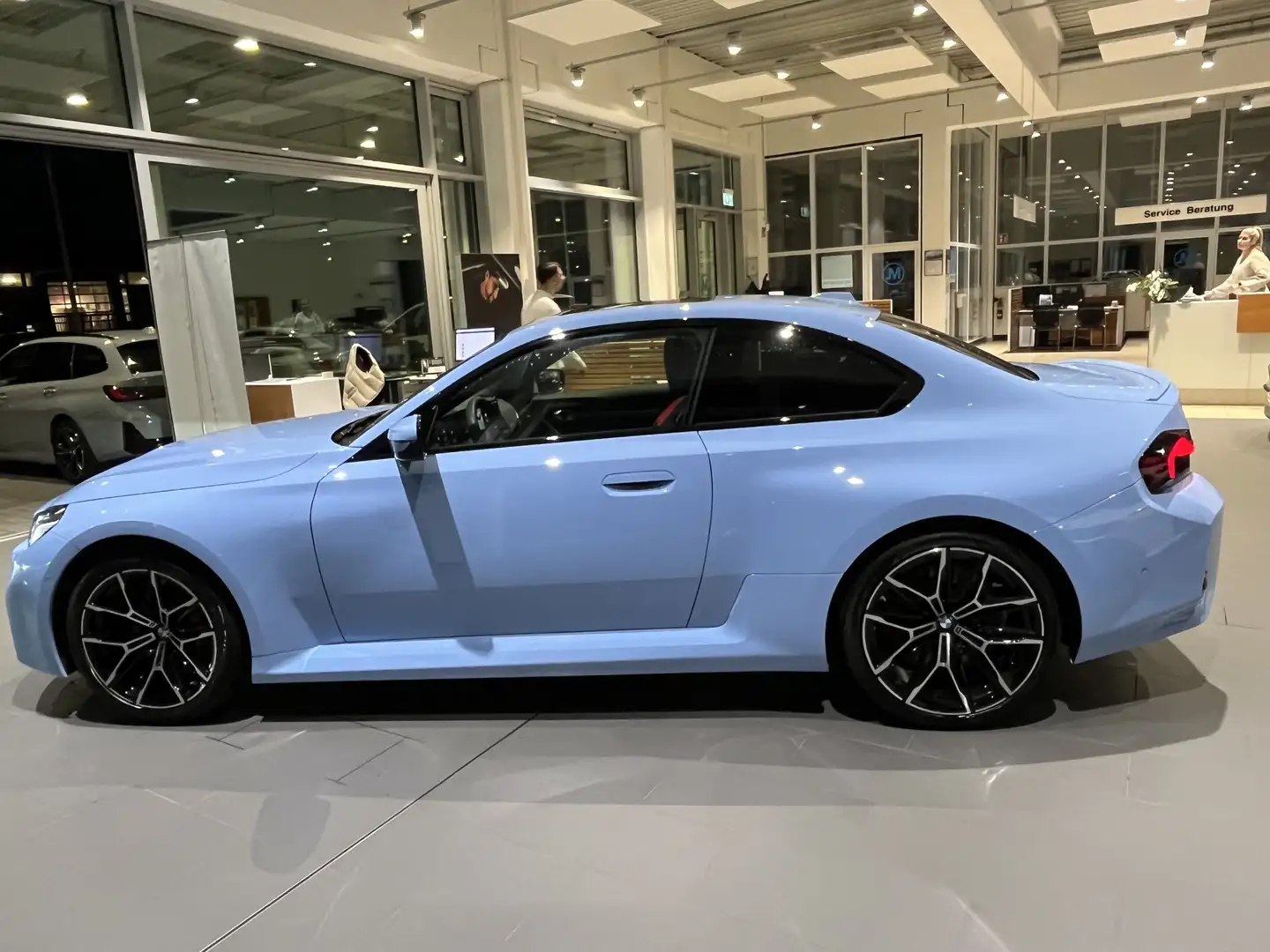 BMW M2 Coupé Harman/ad.LED/Glasdach/ACC Blau - 2