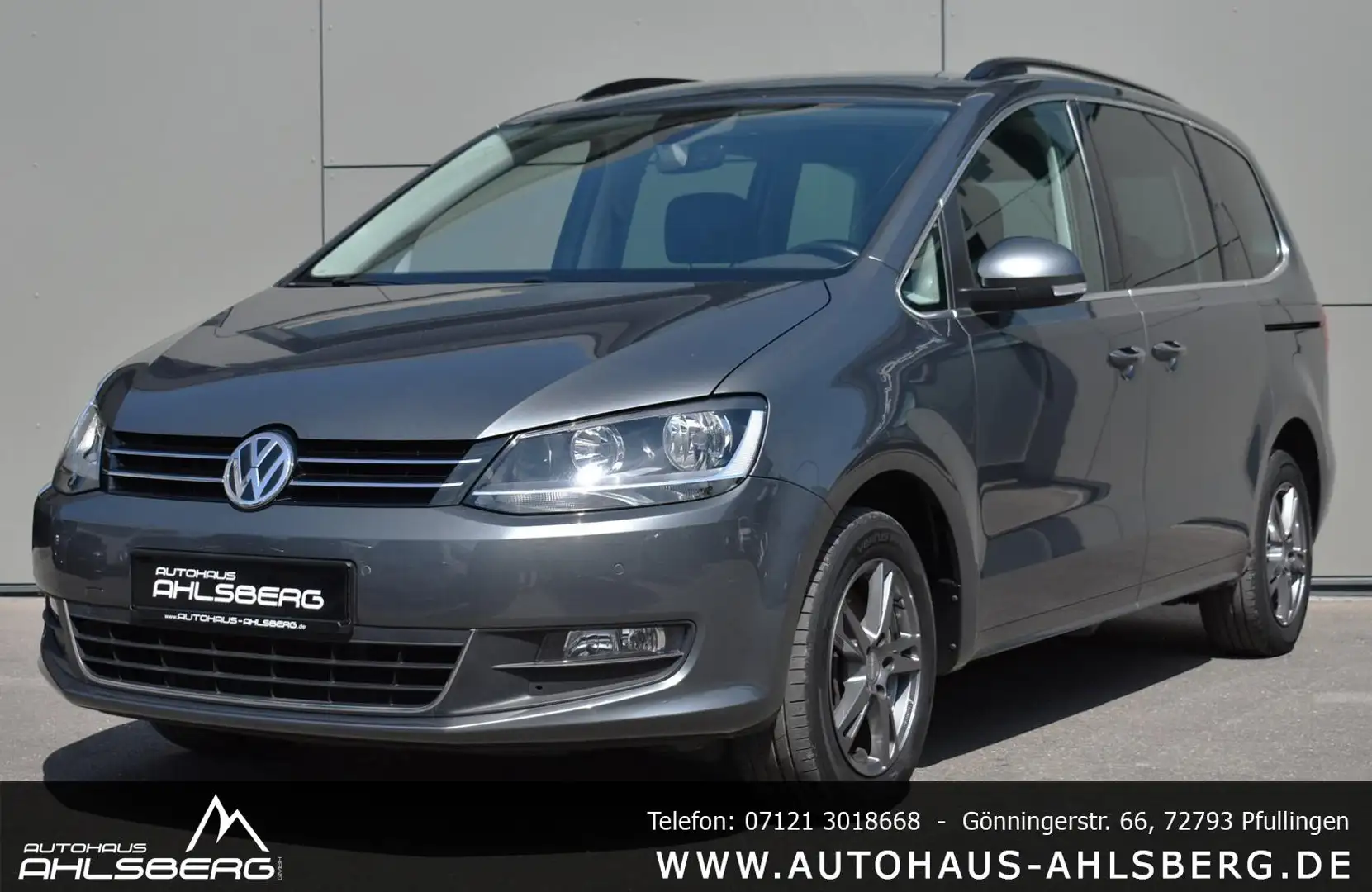 Volkswagen Sharan Comfort./TEMPOMAT/ 7-SITZER/NAVI/PDC/SHZ Gris - 1