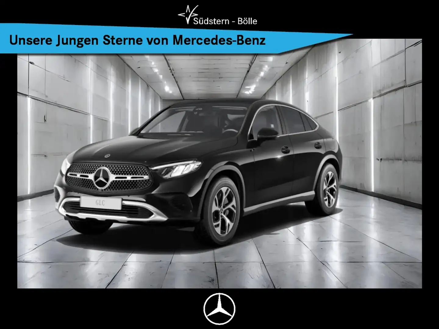Mercedes-Benz GLC 300 e 4M Cpé AVANTG.ADV.PLUS+PANO+MEM.+TOTW. Schwarz - 1