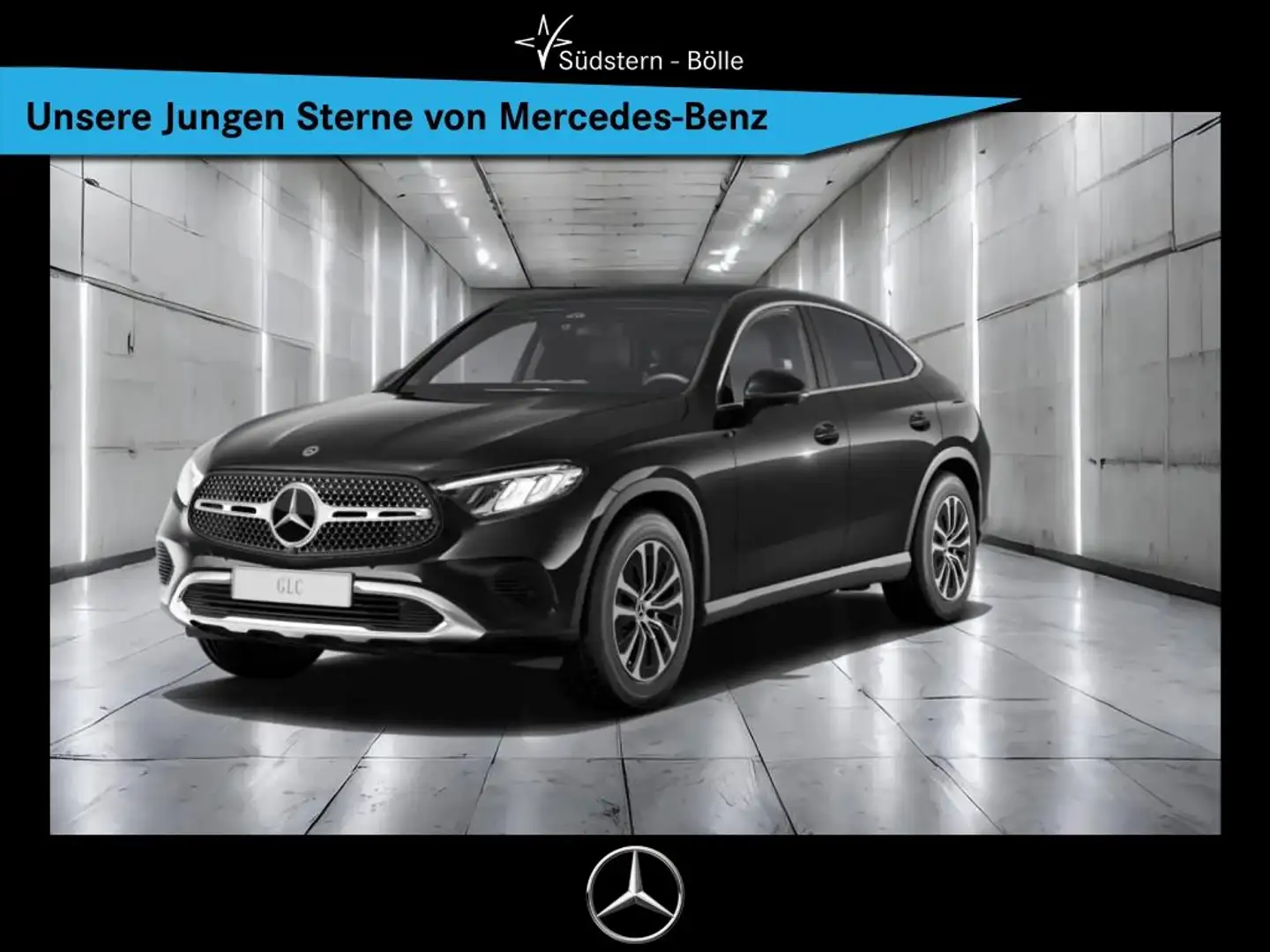 Mercedes-Benz GLC 220 d 4M Coupe +AVANTGARDE+SHZ+NAVI+AMBIENTE Noir - 1