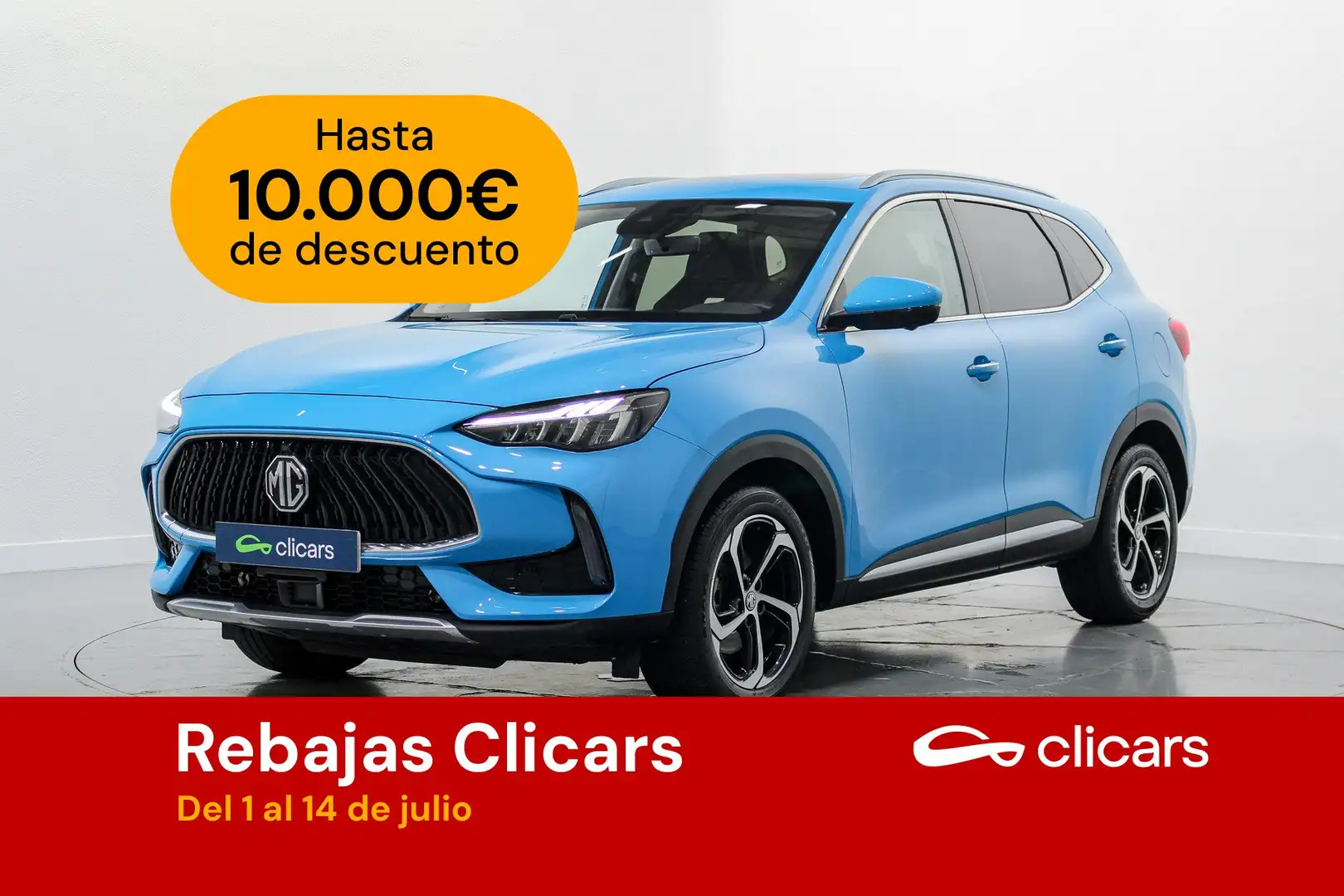 MG HS 1.5 T-GDI Luxury Aut. Bleu - 1