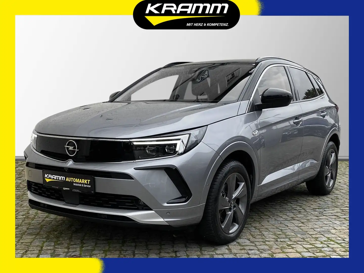 Opel Grandland Ultimate 1.2 Navi+Alcantara+Park&Go Argent - 1